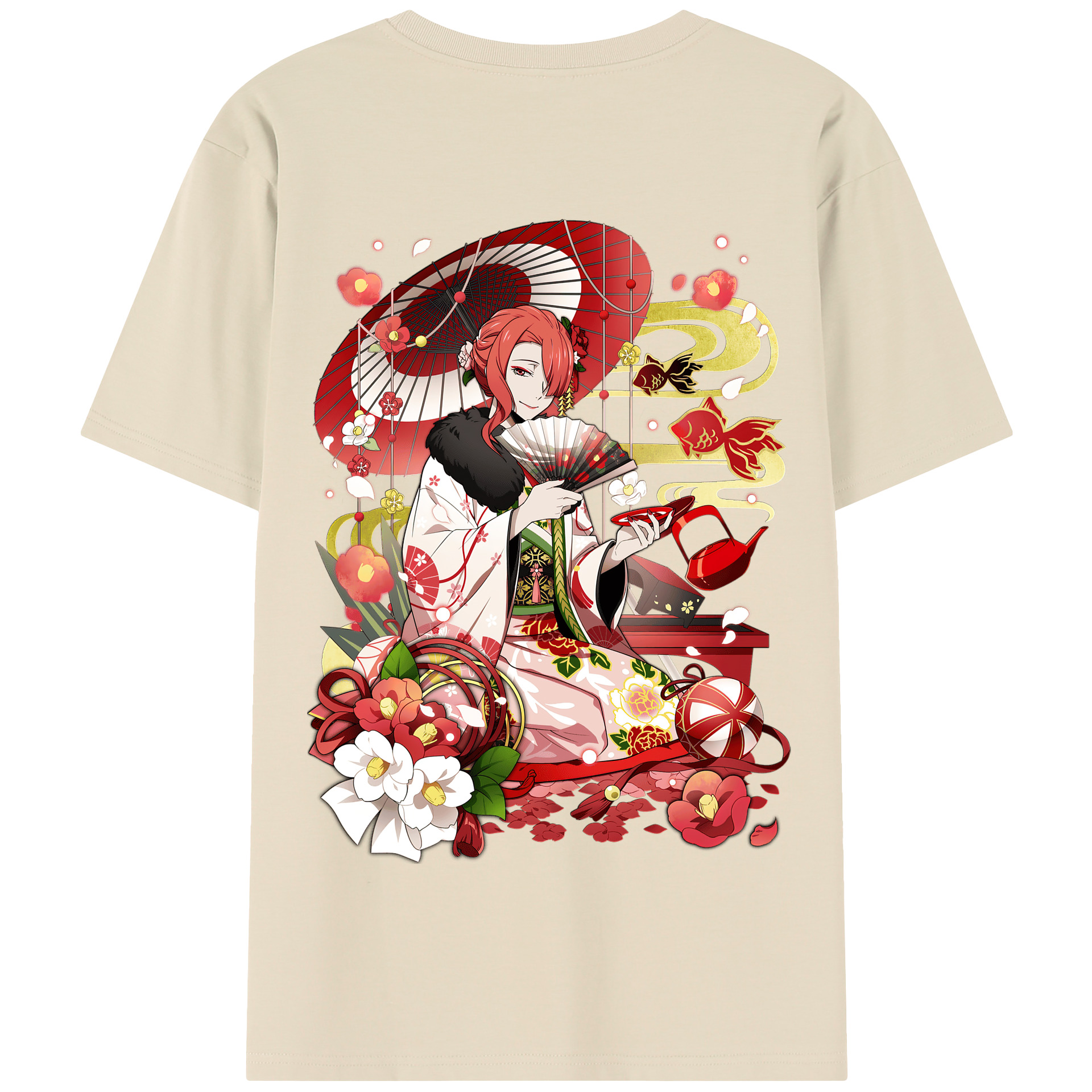 （画像用） 文豪ストレイドッグス Bungo Stray Dogs 綿100％半袖Tシャツ（背面プリント）