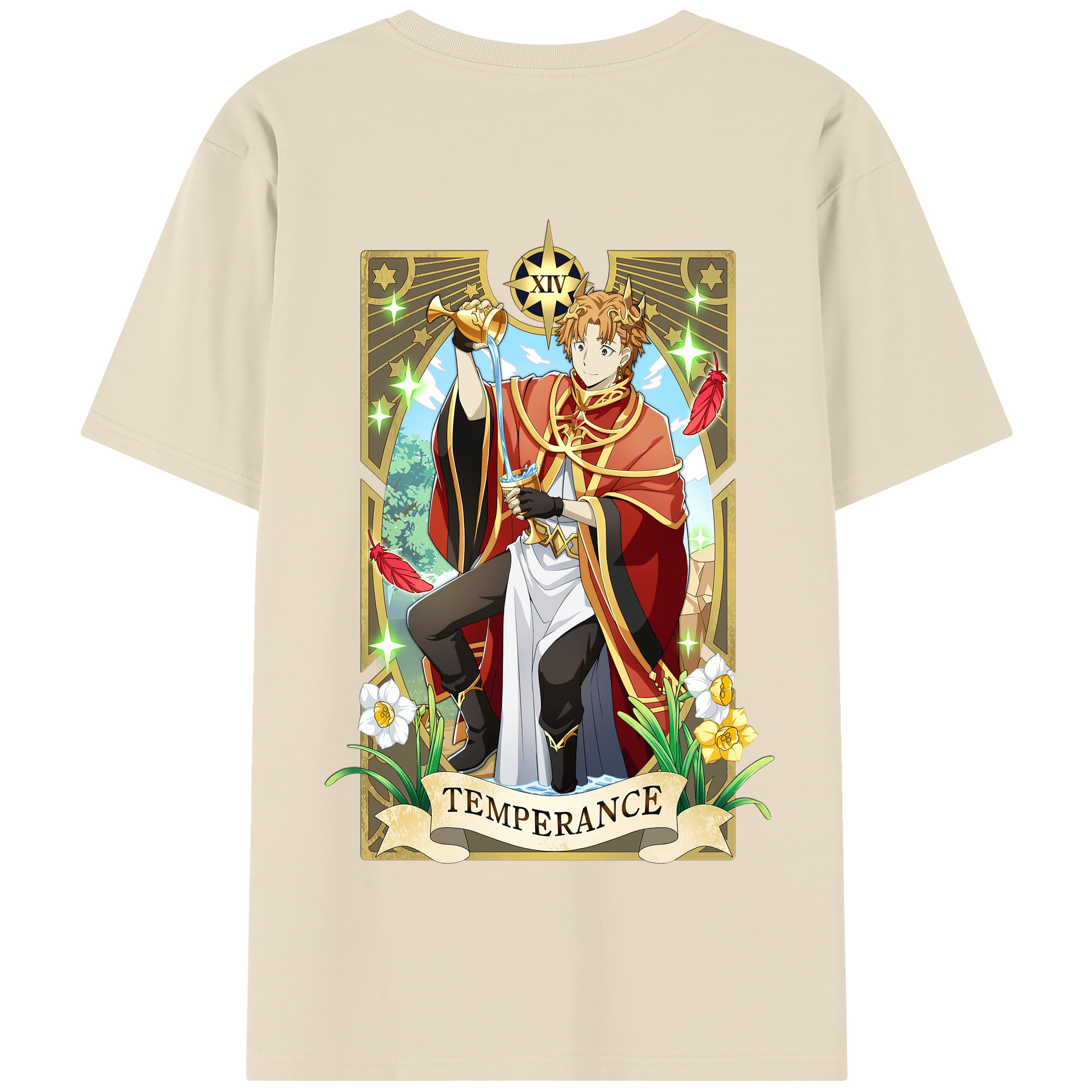 （画像用） 文豪ストレイドッグス Bungo Stray Dogs 綿100％半袖Tシャツ（背面プリント）