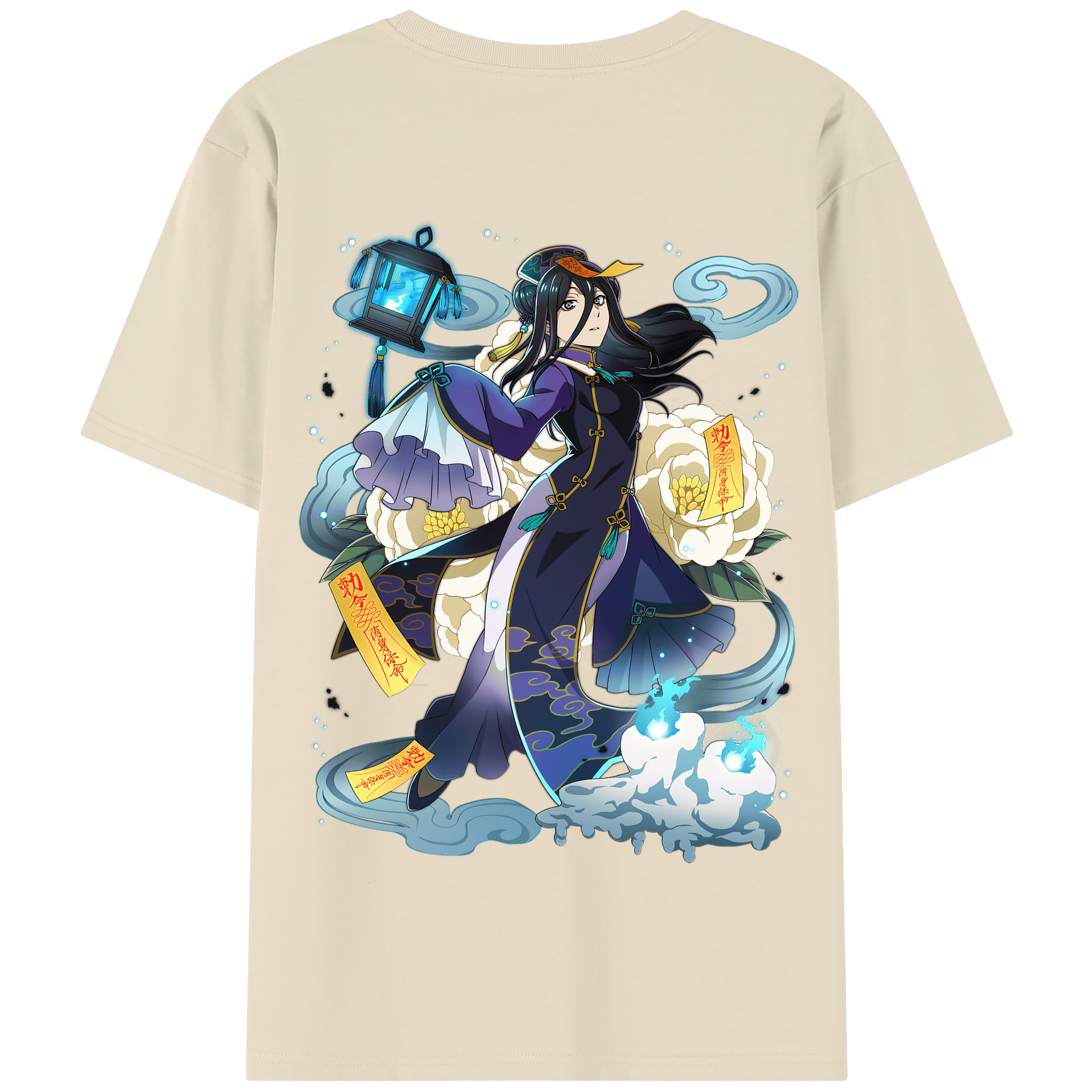 （画像用） 文豪ストレイドッグス Bungo Stray Dogs 綿100％半袖Tシャツ（背面プリント）