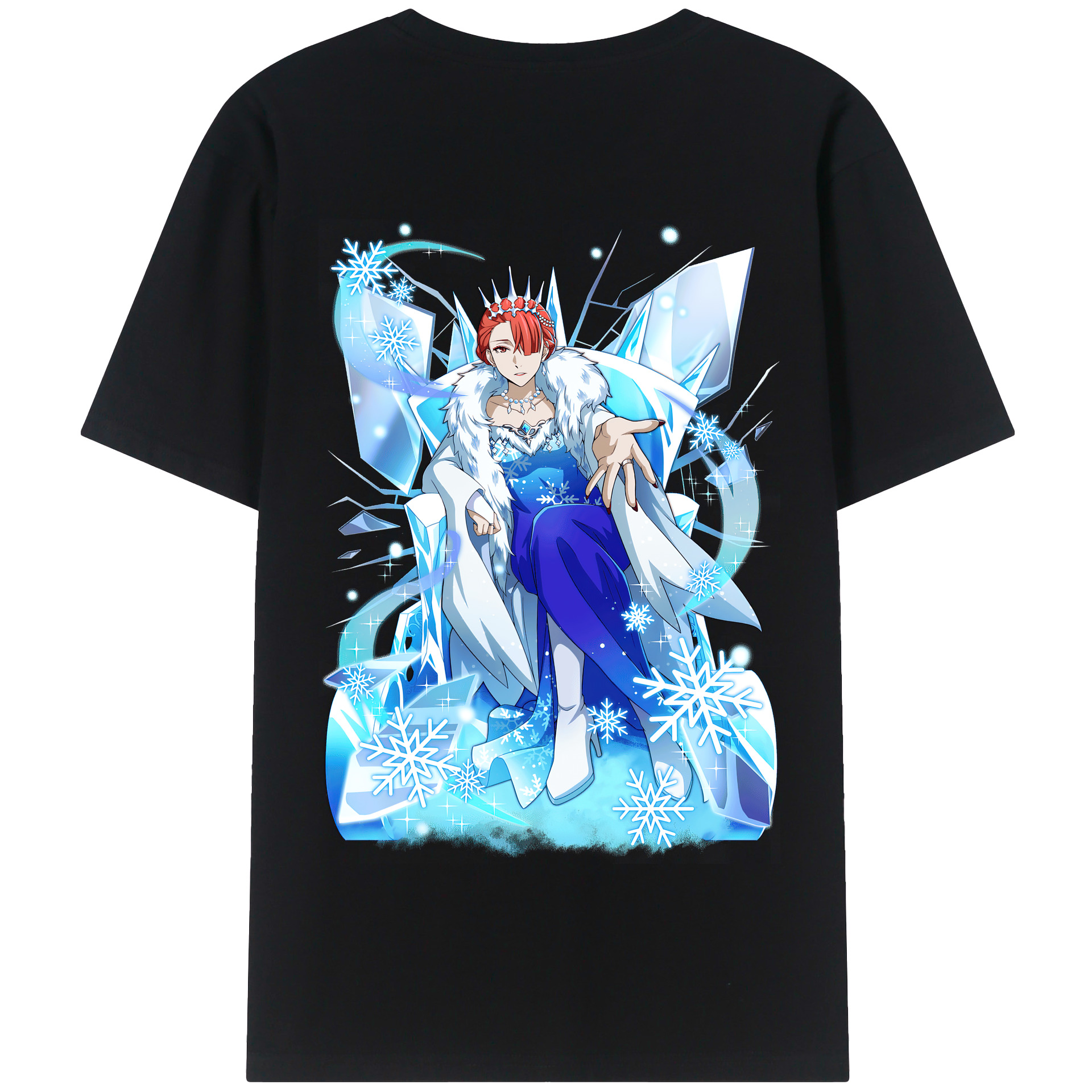 （画像用） 文豪ストレイドッグス Bungo Stray Dogs 綿100％半袖Tシャツ（背面プリント）