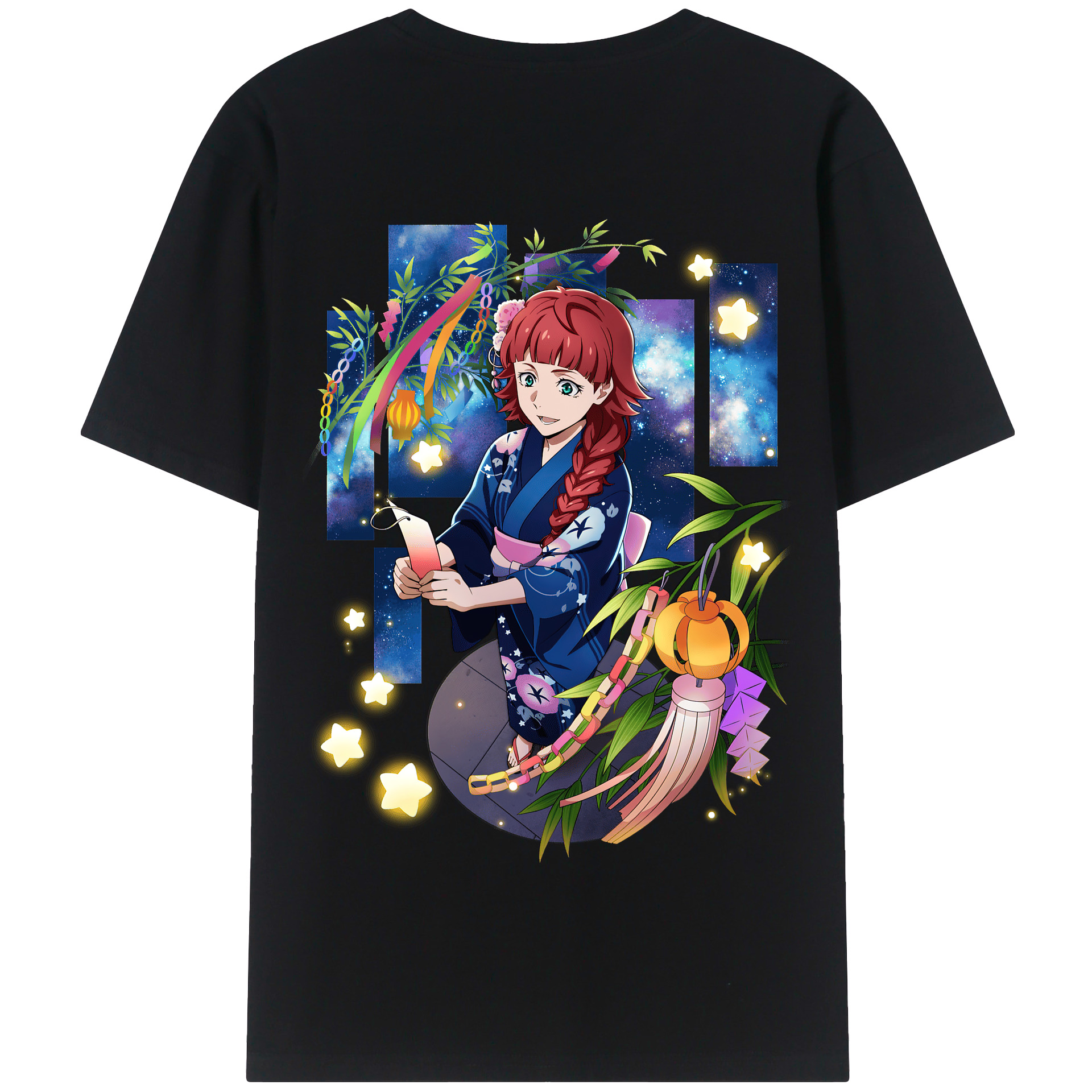 （画像用） 文豪ストレイドッグス Bungo Stray Dogs 綿100％半袖Tシャツ（背面プリント）