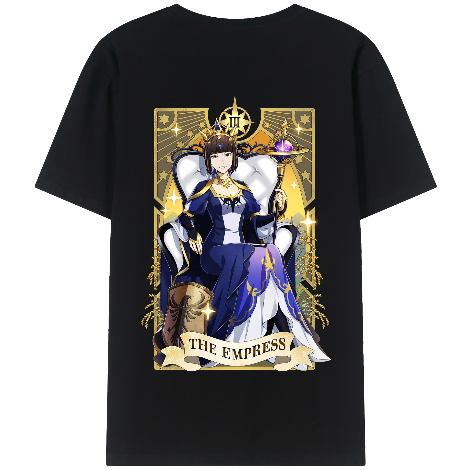 （画像用） 文豪ストレイドッグス Bungo Stray Dogs 綿100％半袖Tシャツ（背面プリント）