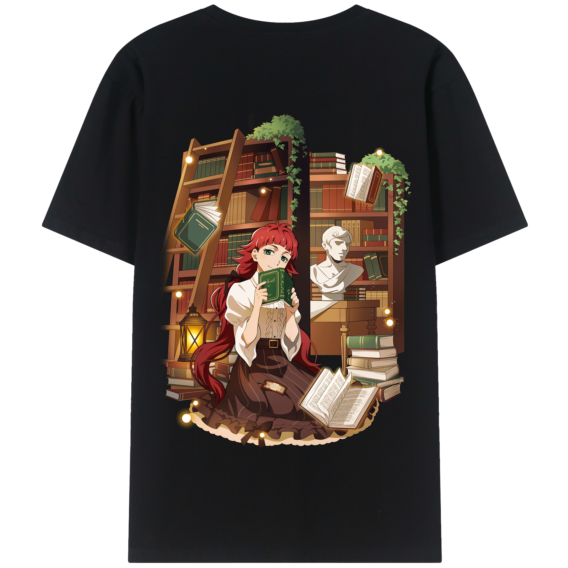 （画像用） 文豪ストレイドッグス Bungo Stray Dogs 綿100％半袖Tシャツ（背面プリント）