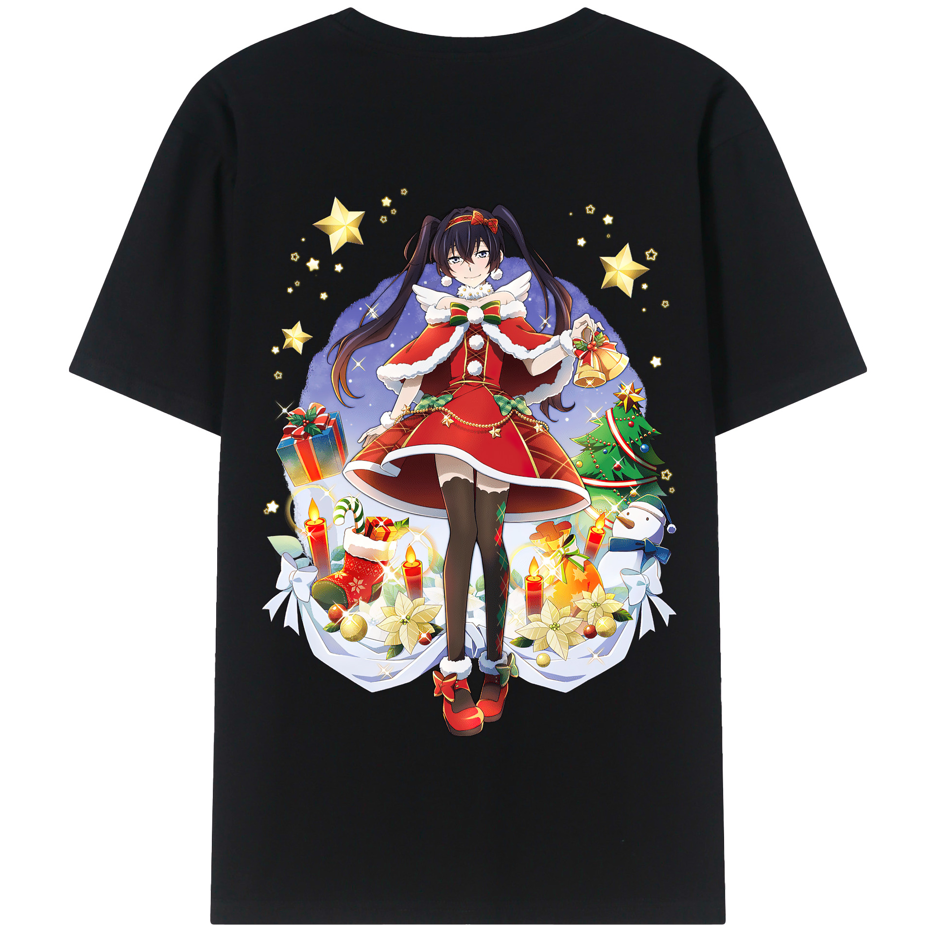 （画像用） 文豪ストレイドッグス Bungo Stray Dogs 綿100％半袖Tシャツ（背面プリント）