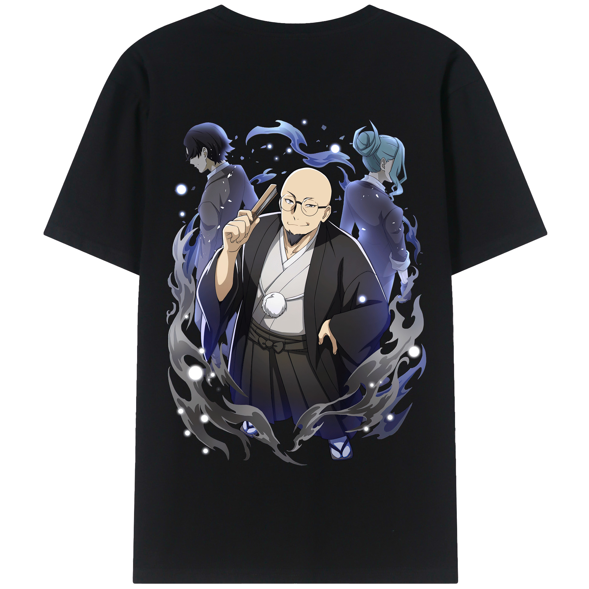 （画像用） 文豪ストレイドッグス Bungo Stray Dogs 綿100％半袖Tシャツ（背面プリント）