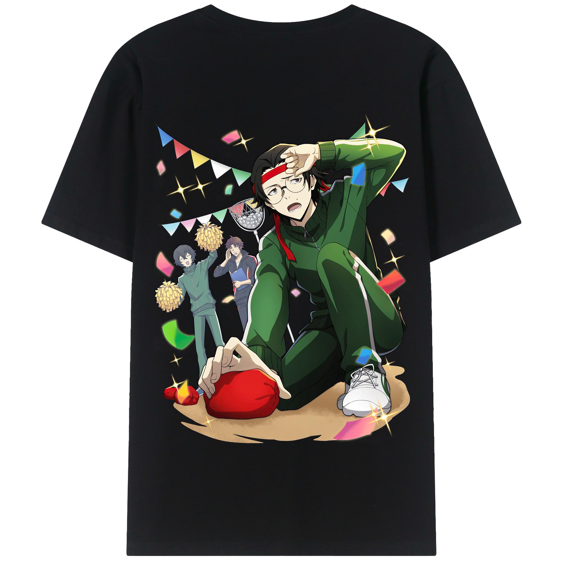 （画像用） 文豪ストレイドッグス Bungo Stray Dogs 綿100％半袖Tシャツ（背面プリント）