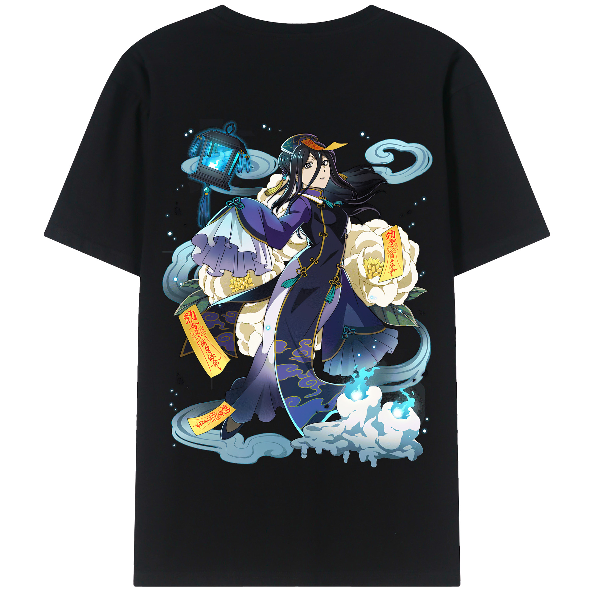 （画像用） 文豪ストレイドッグス Bungo Stray Dogs 綿100％半袖Tシャツ（背面プリント）