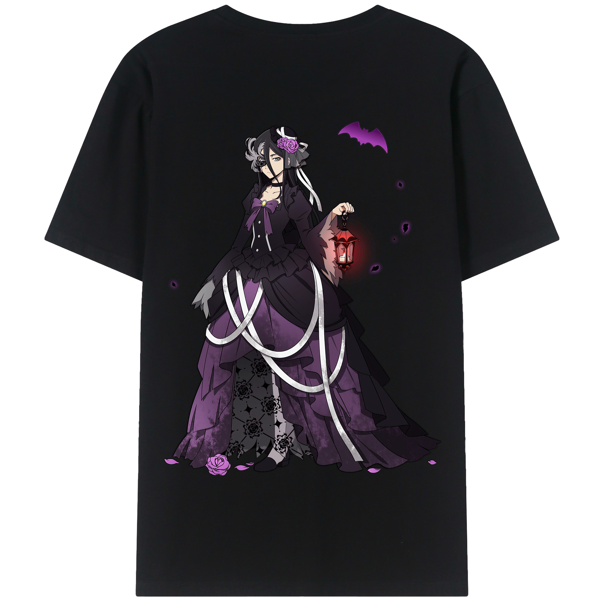 （画像用） 文豪ストレイドッグス Bungo Stray Dogs 綿100％半袖Tシャツ（背面プリント）