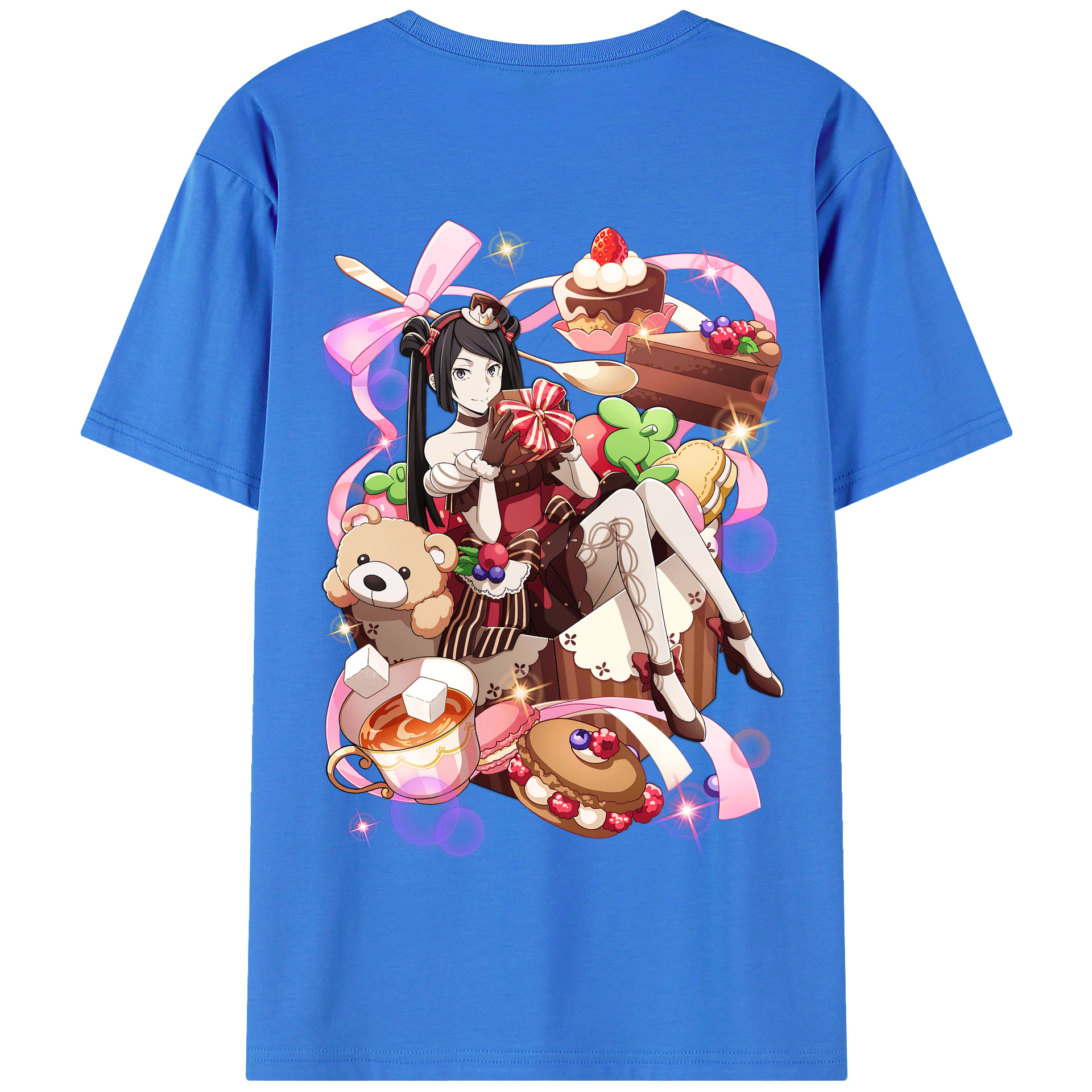 （画像用） 文豪ストレイドッグス Bungo Stray Dogs 綿100％半袖Tシャツ（背面プリント）