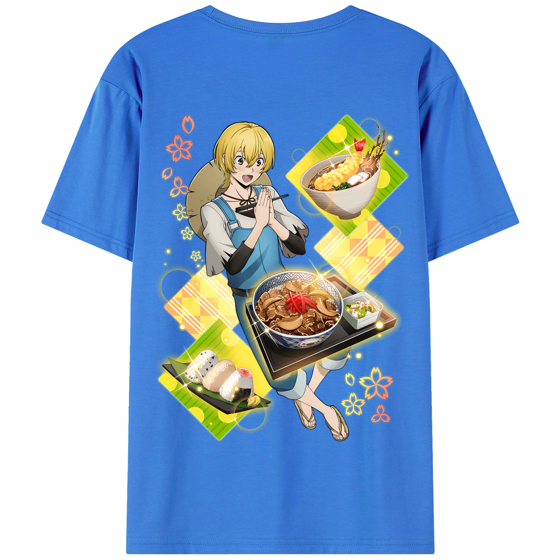 （画像用） 文豪ストレイドッグス Bungo Stray Dogs 綿100％半袖Tシャツ（背面プリント）