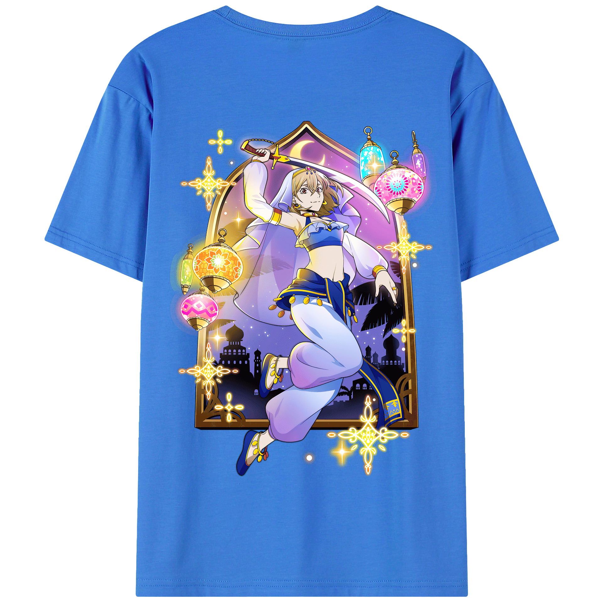 （画像用） 文豪ストレイドッグス Bungo Stray Dogs 綿100％半袖Tシャツ（背面プリント）