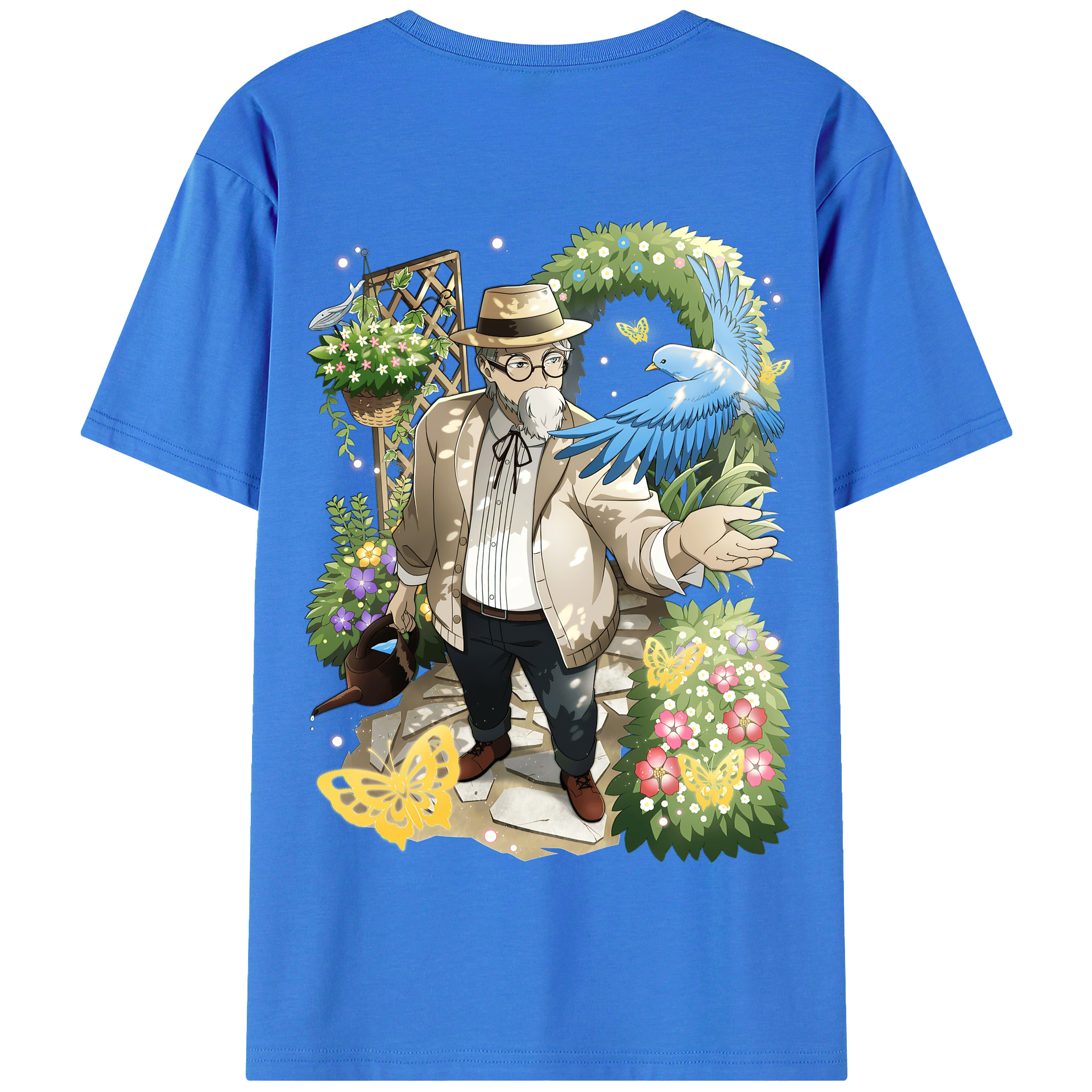 （画像用） 文豪ストレイドッグス Bungo Stray Dogs 綿100％半袖Tシャツ（背面プリント）