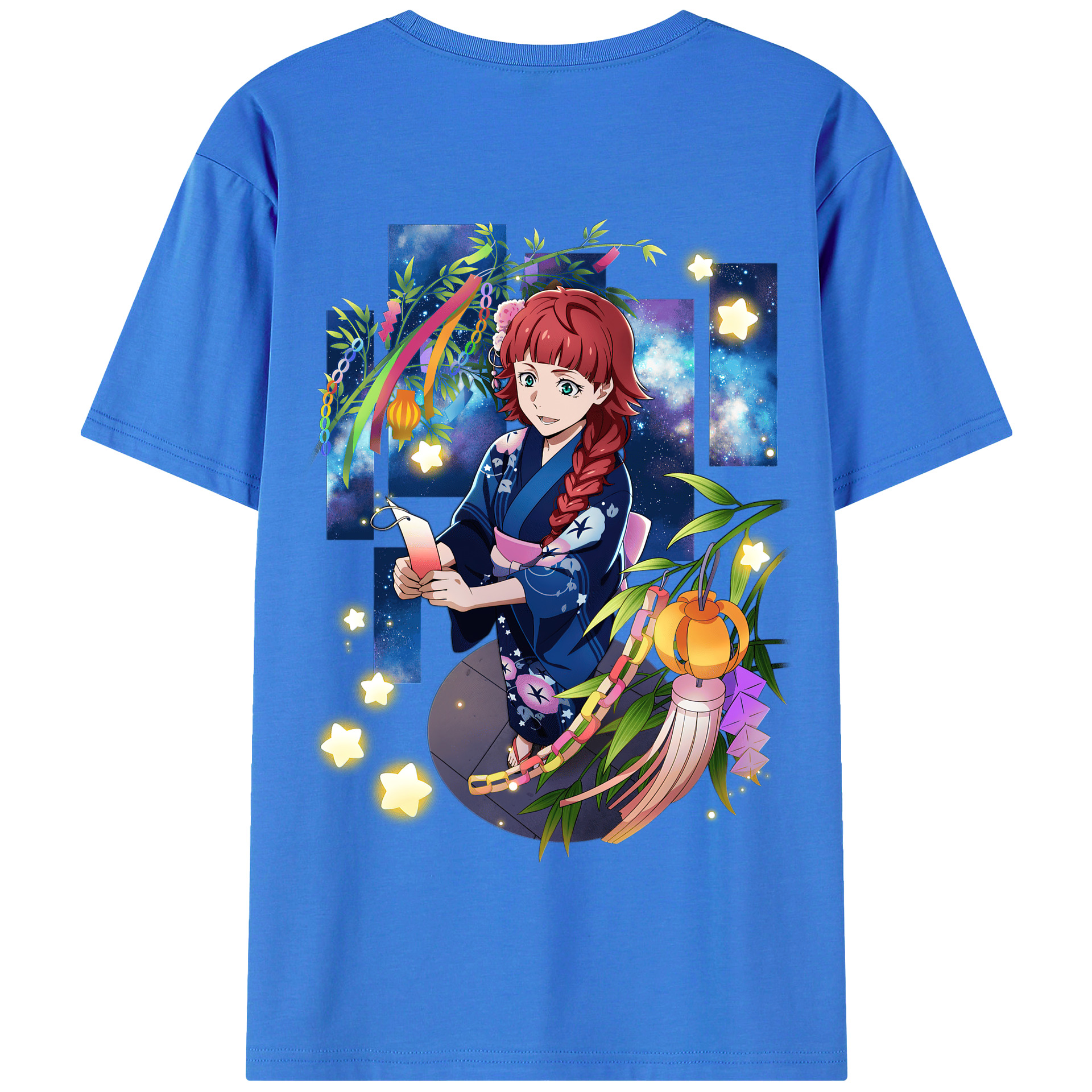 （画像用） 文豪ストレイドッグス Bungo Stray Dogs 綿100％半袖Tシャツ（背面プリント）