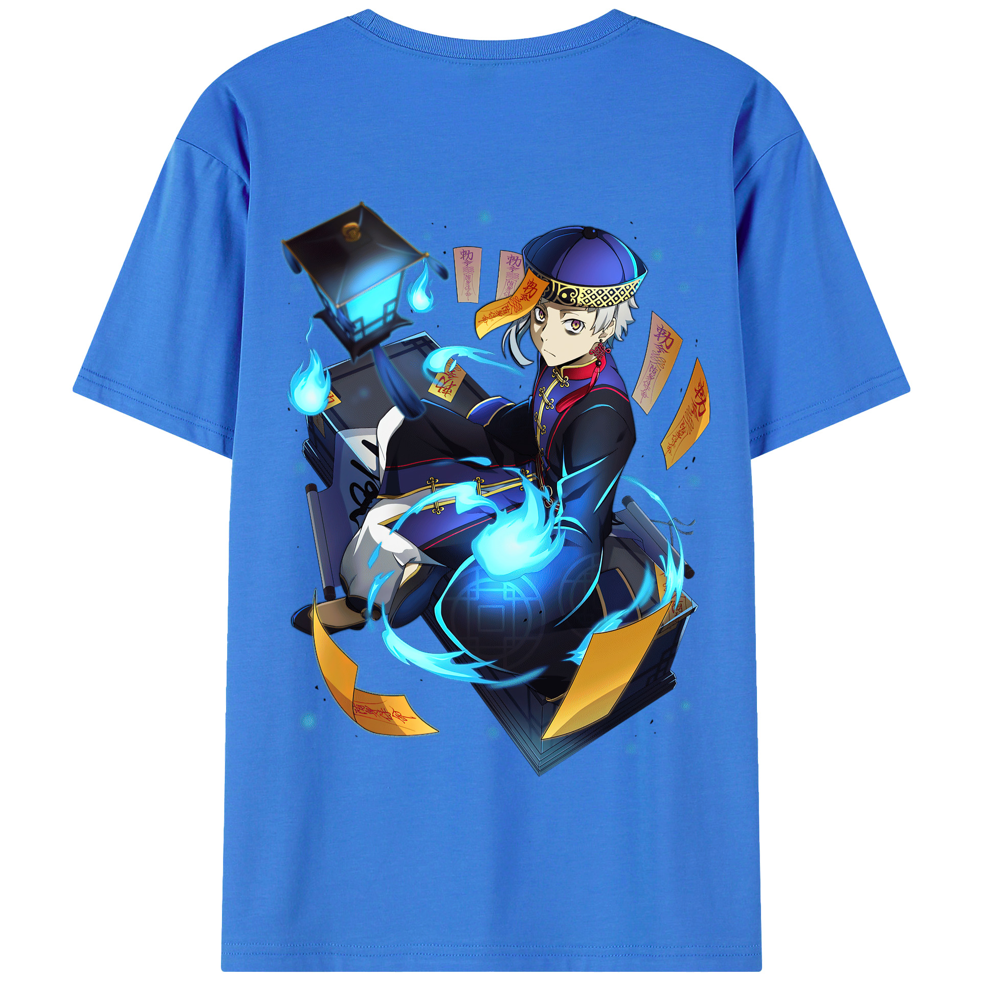 （画像用） 文豪ストレイドッグス Bungo Stray Dogs 綿100％半袖Tシャツ（背面プリント）