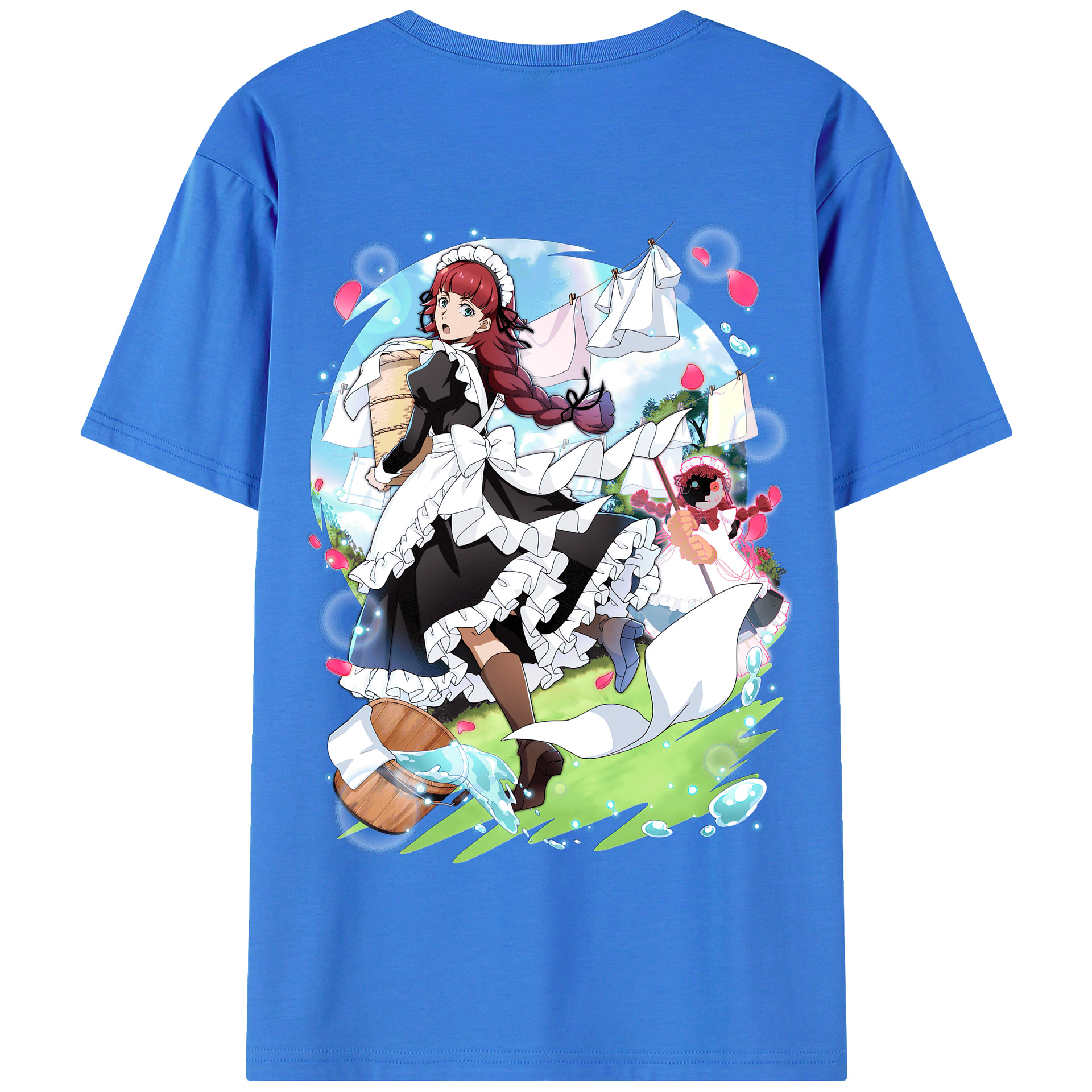 （画像用） 文豪ストレイドッグス Bungo Stray Dogs 綿100％半袖Tシャツ（背面プリント）