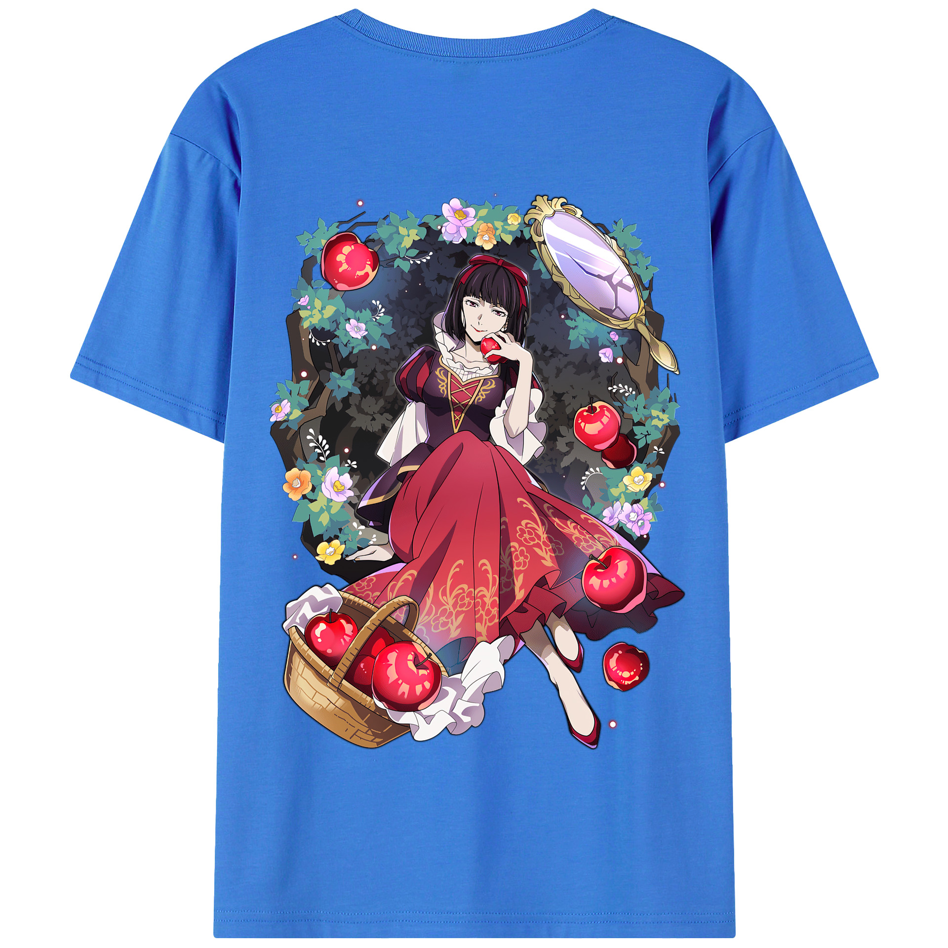 （画像用） 文豪ストレイドッグス Bungo Stray Dogs 綿100％半袖Tシャツ（背面プリント）