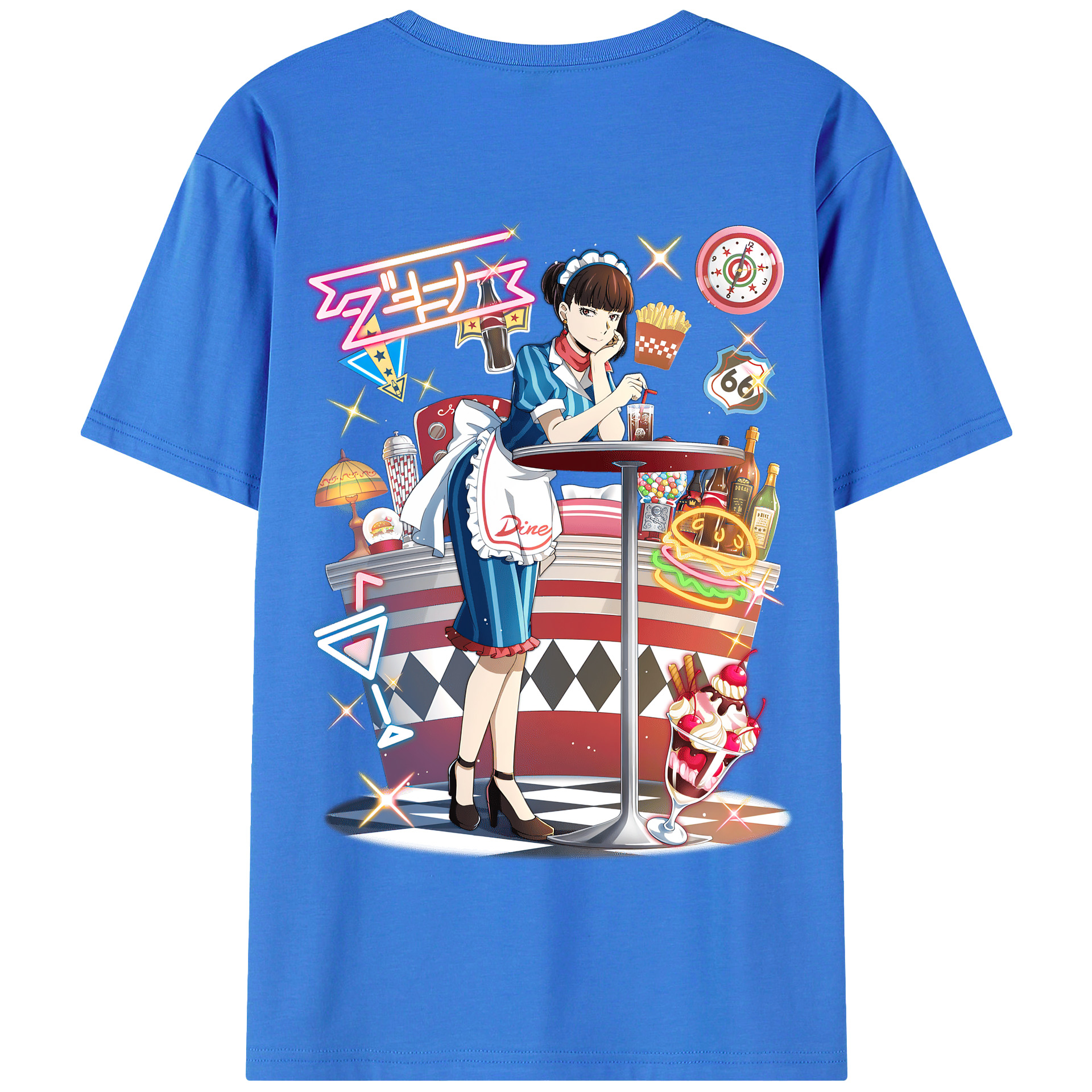 （画像用） 文豪ストレイドッグス Bungo Stray Dogs 綿100％半袖Tシャツ（背面プリント）