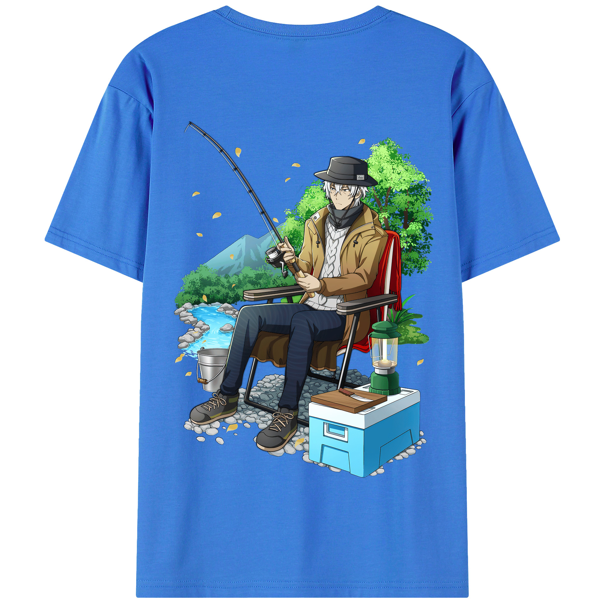 （画像用） 文豪ストレイドッグス Bungo Stray Dogs 綿100％半袖Tシャツ（背面プリント）