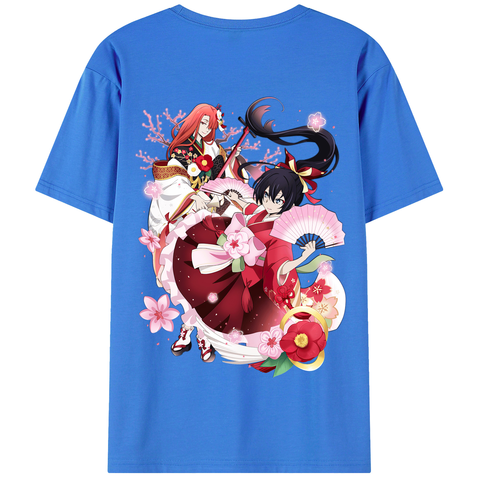 （画像用） 文豪ストレイドッグス Bungo Stray Dogs 綿100％半袖Tシャツ（背面プリント）