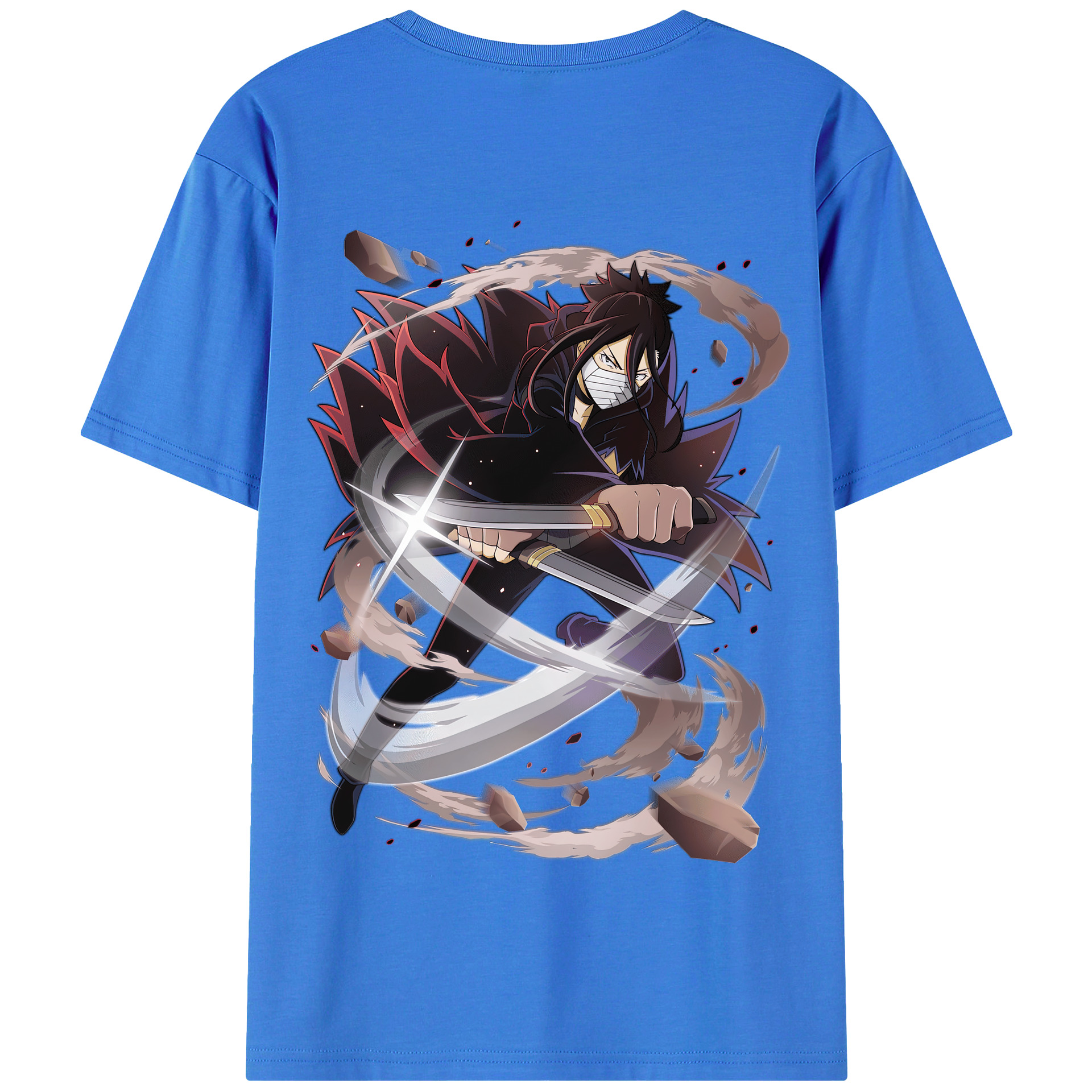 （画像用） 文豪ストレイドッグス Bungo Stray Dogs 綿100％半袖Tシャツ（背面プリント）