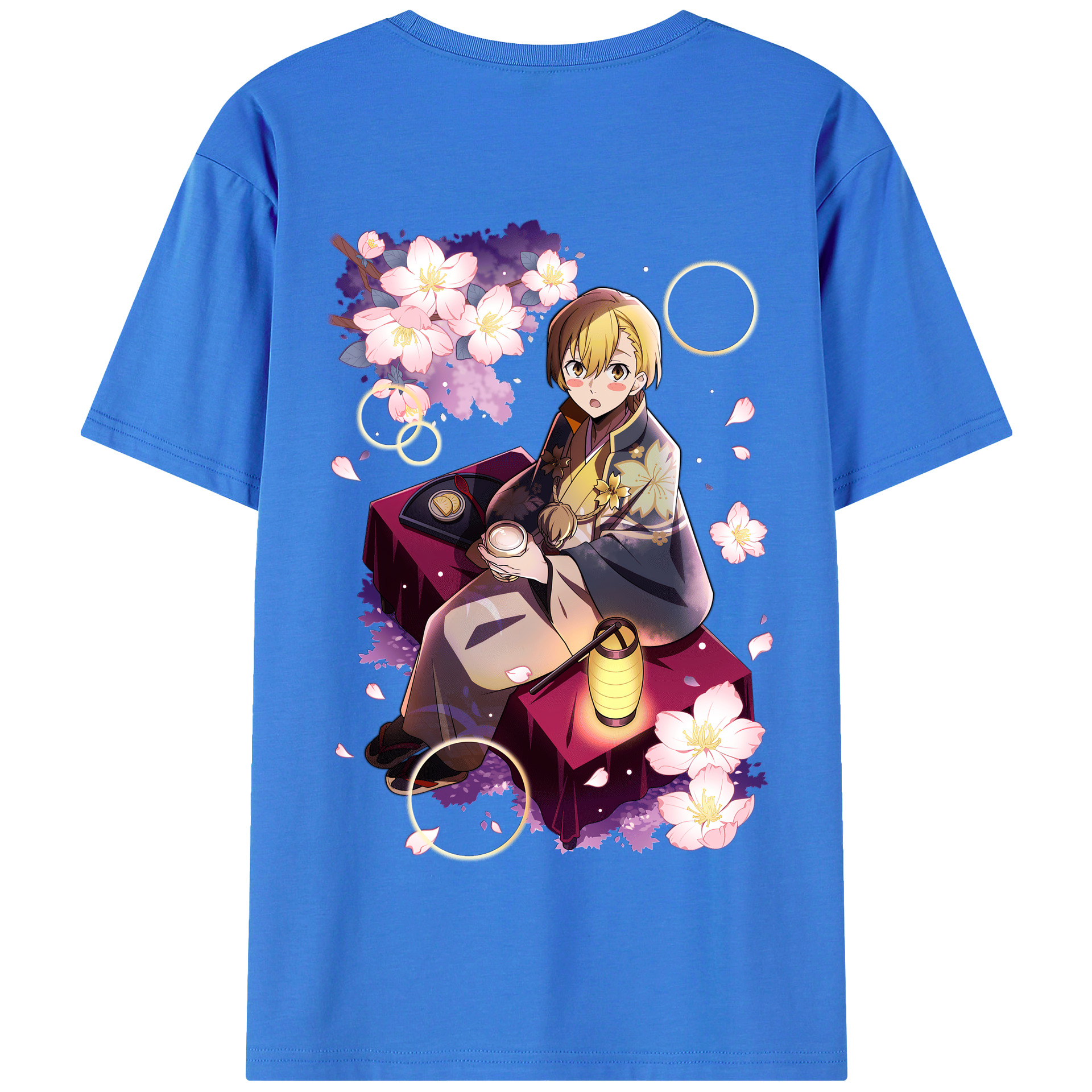 （画像用） 文豪ストレイドッグス Bungo Stray Dogs 綿100％半袖Tシャツ（背面プリント）