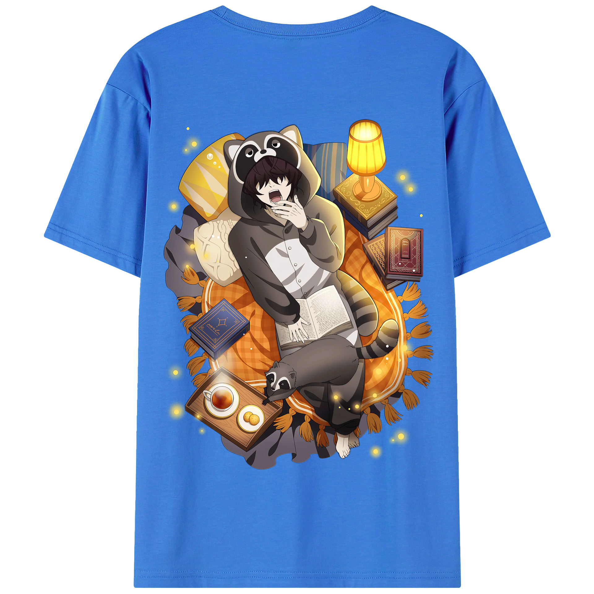 （画像用） 文豪ストレイドッグス Bungo Stray Dogs 綿100％半袖Tシャツ（背面プリント）