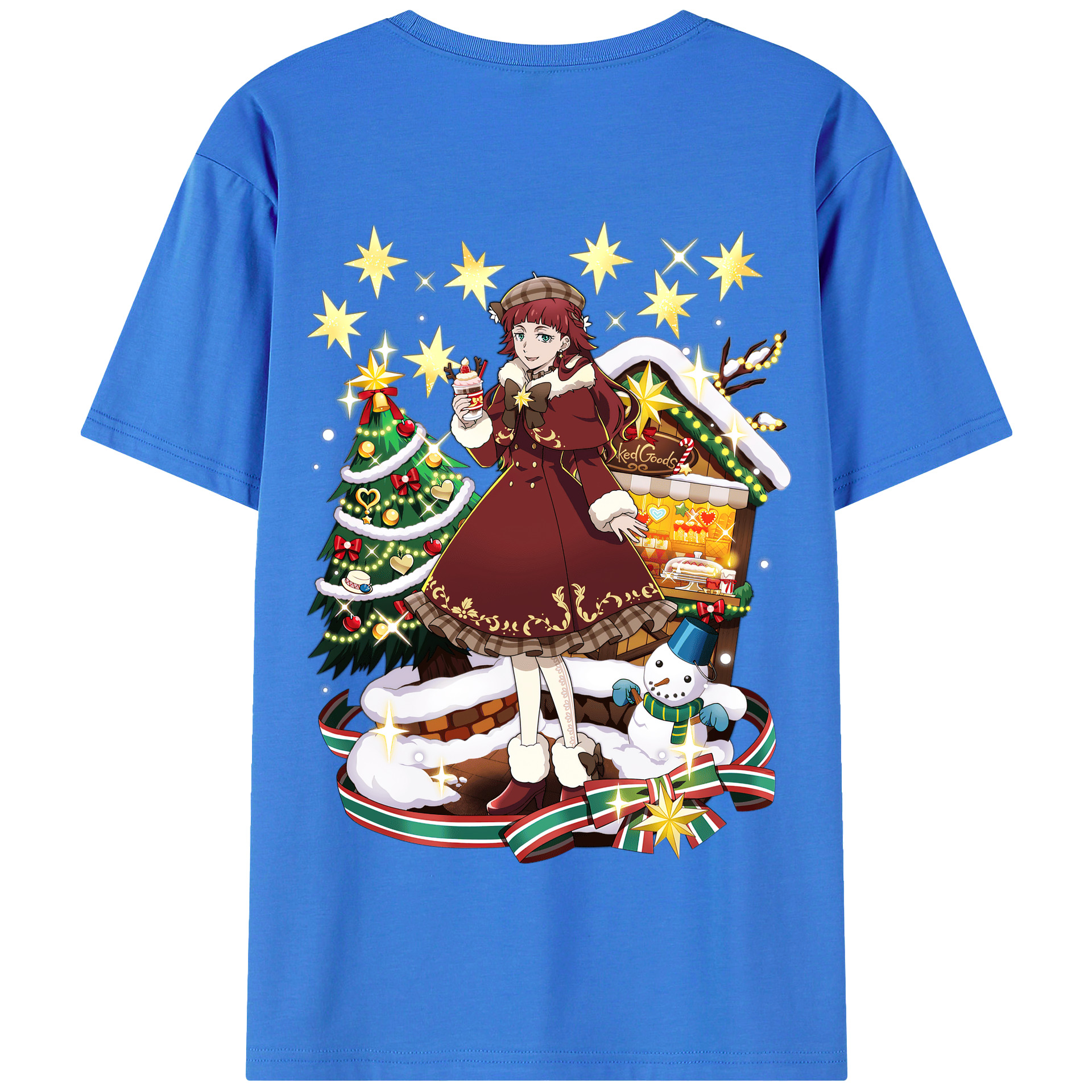 （画像用） 文豪ストレイドッグス Bungo Stray Dogs 綿100％半袖Tシャツ（背面プリント）