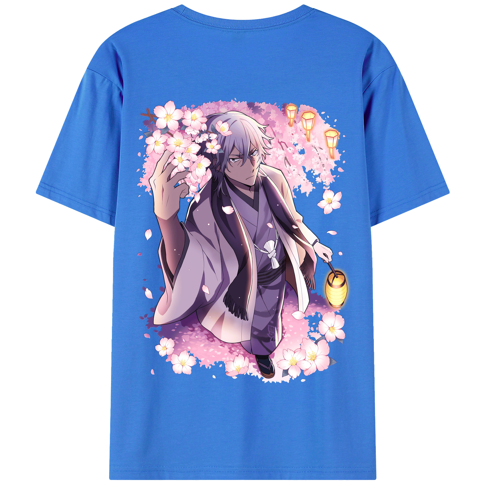 （画像用） 文豪ストレイドッグス Bungo Stray Dogs 綿100％半袖Tシャツ（背面プリント）