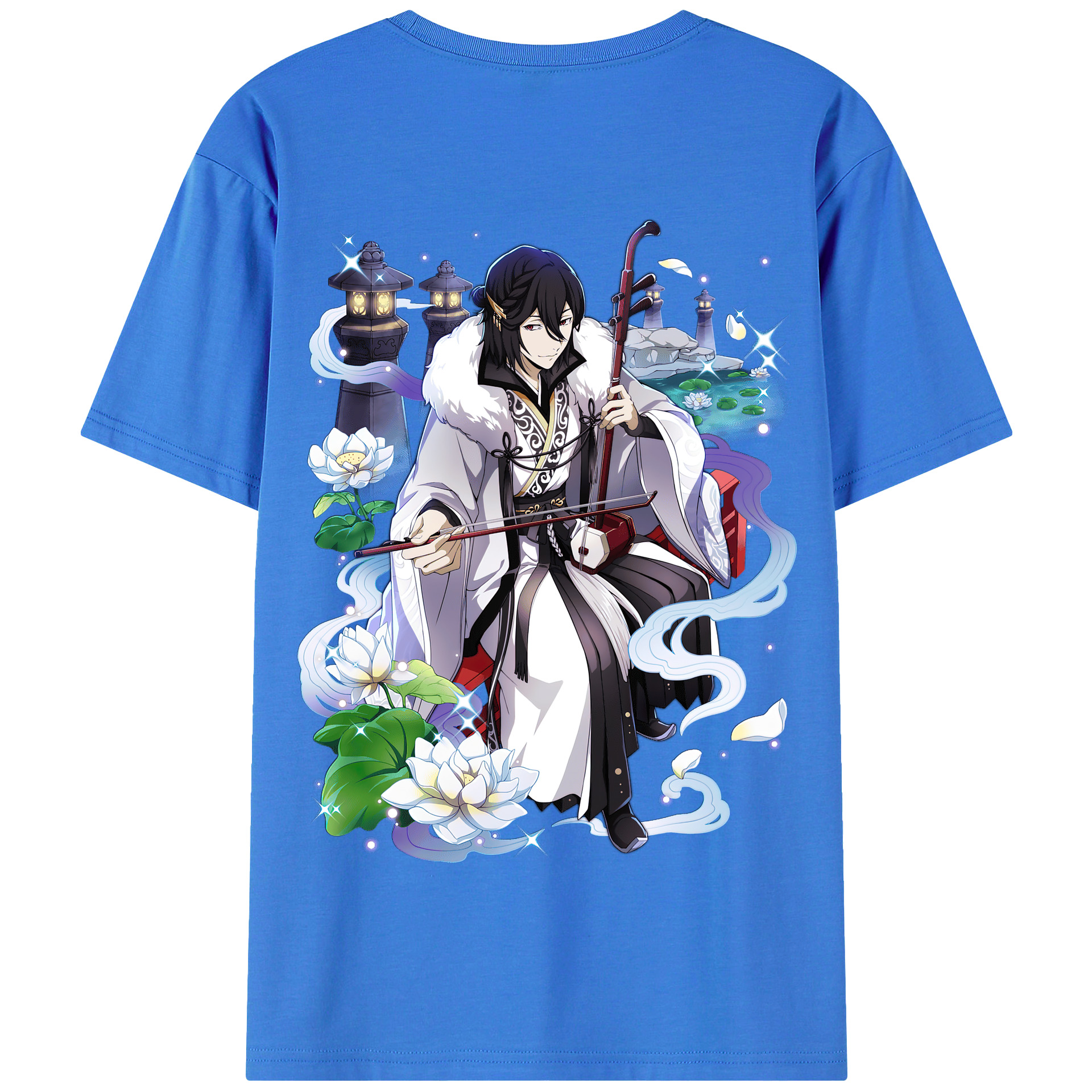 （画像用） 文豪ストレイドッグス Bungo Stray Dogs 綿100％半袖Tシャツ（背面プリント）
