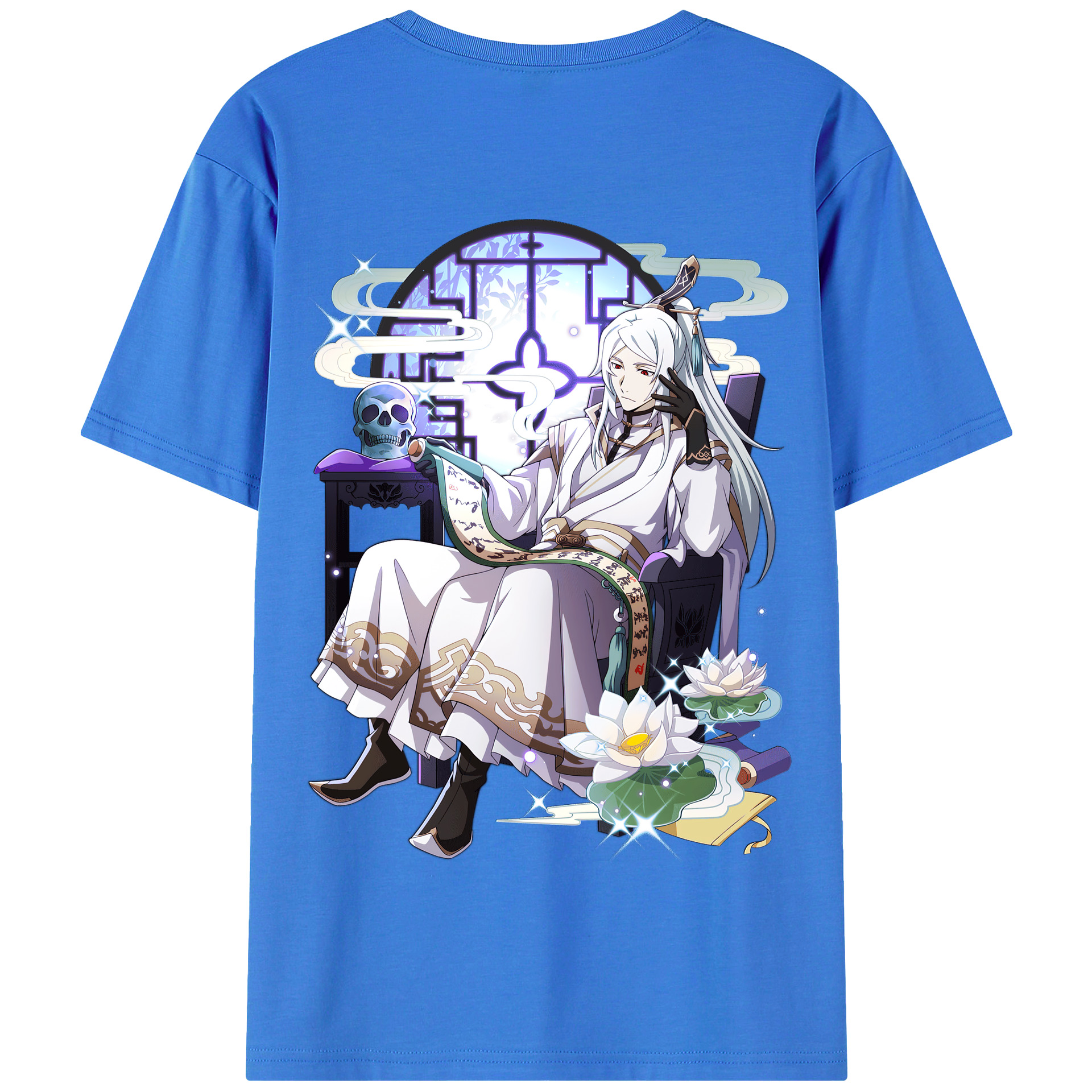 （画像用） 文豪ストレイドッグス Bungo Stray Dogs 綿100％半袖Tシャツ（背面プリント）