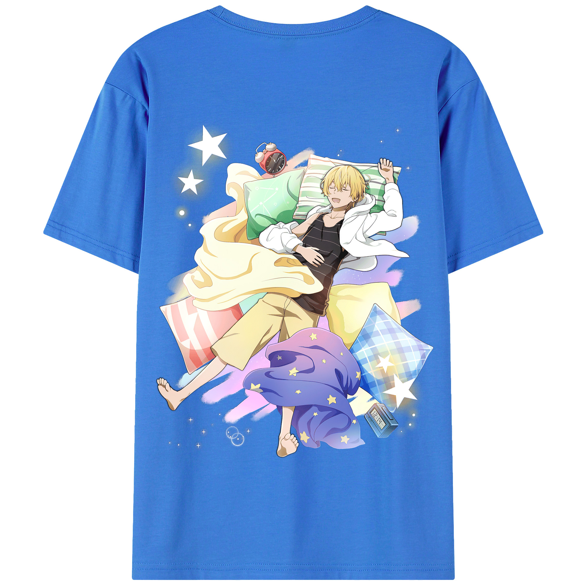 （画像用） 文豪ストレイドッグス Bungo Stray Dogs 綿100％半袖Tシャツ（背面プリント）