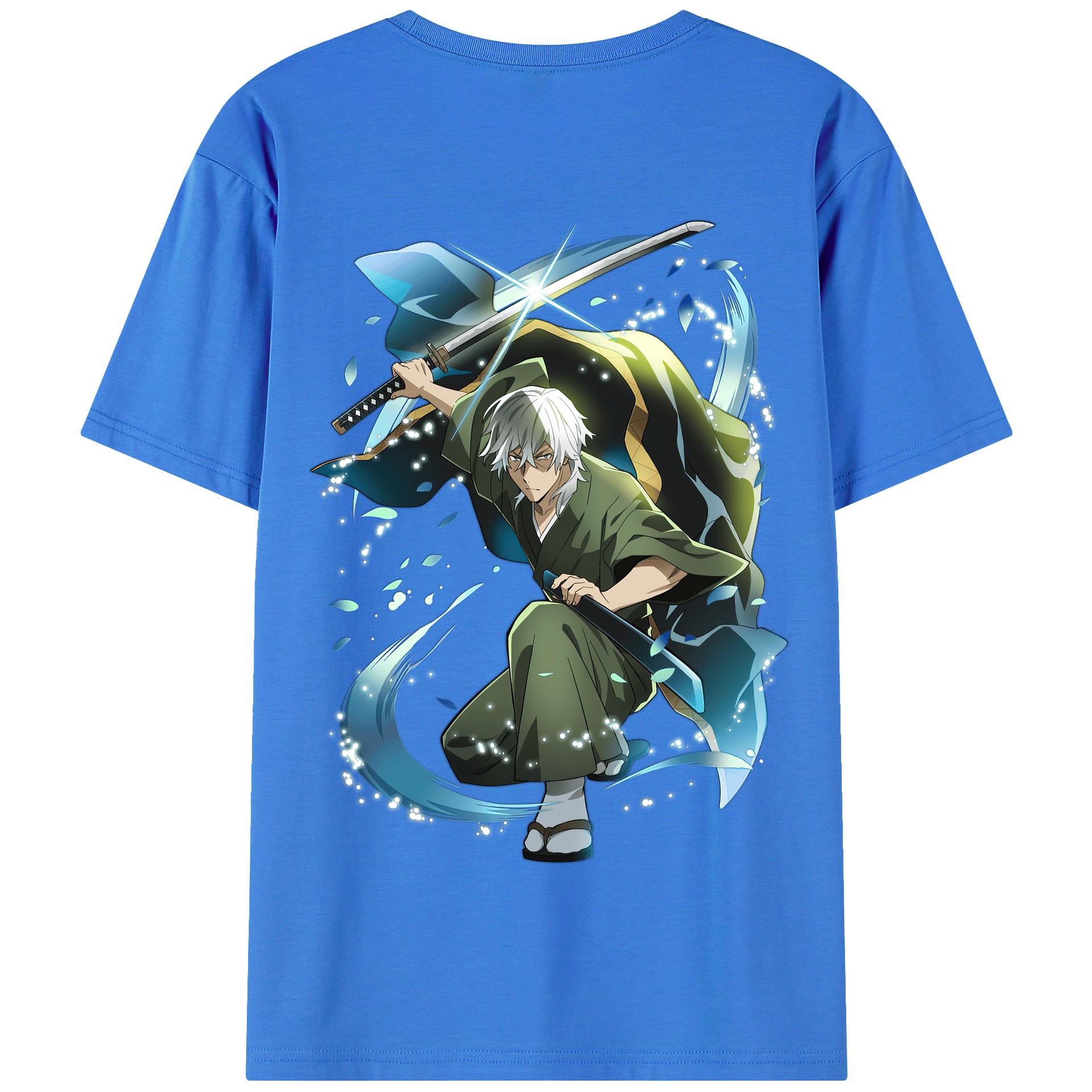 （画像用） 文豪ストレイドッグス Bungo Stray Dogs 綿100％半袖Tシャツ（背面プリント）
