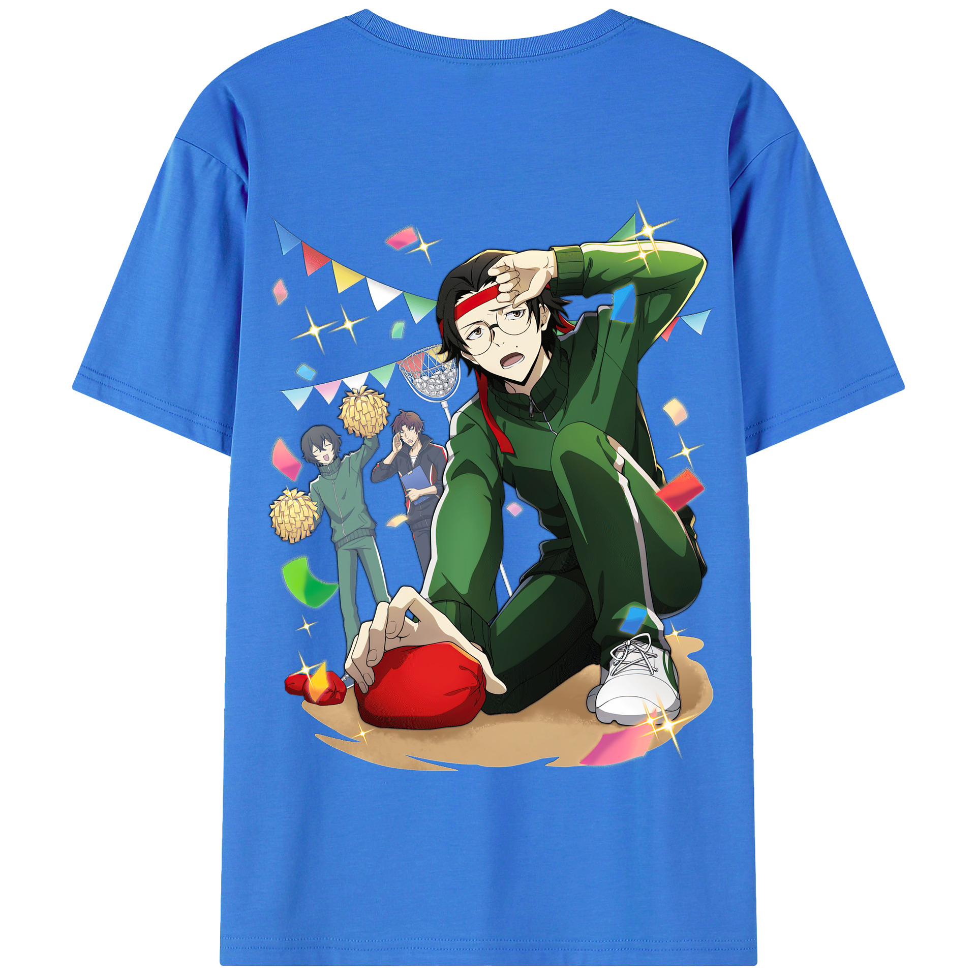 （画像用） 文豪ストレイドッグス Bungo Stray Dogs 綿100％半袖Tシャツ（背面プリント）
