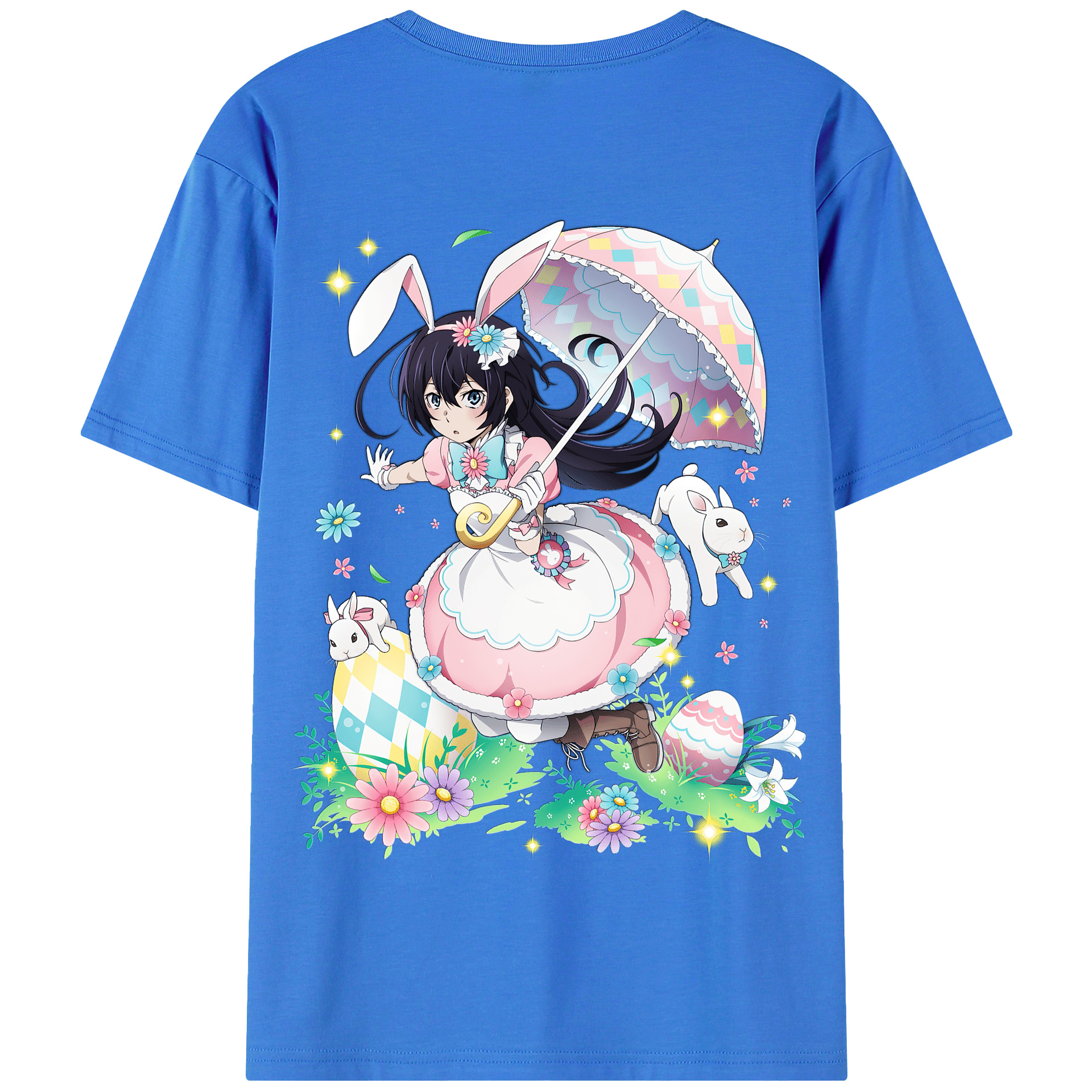 （画像用） 文豪ストレイドッグス Bungo Stray Dogs 綿100％半袖Tシャツ（背面プリント）