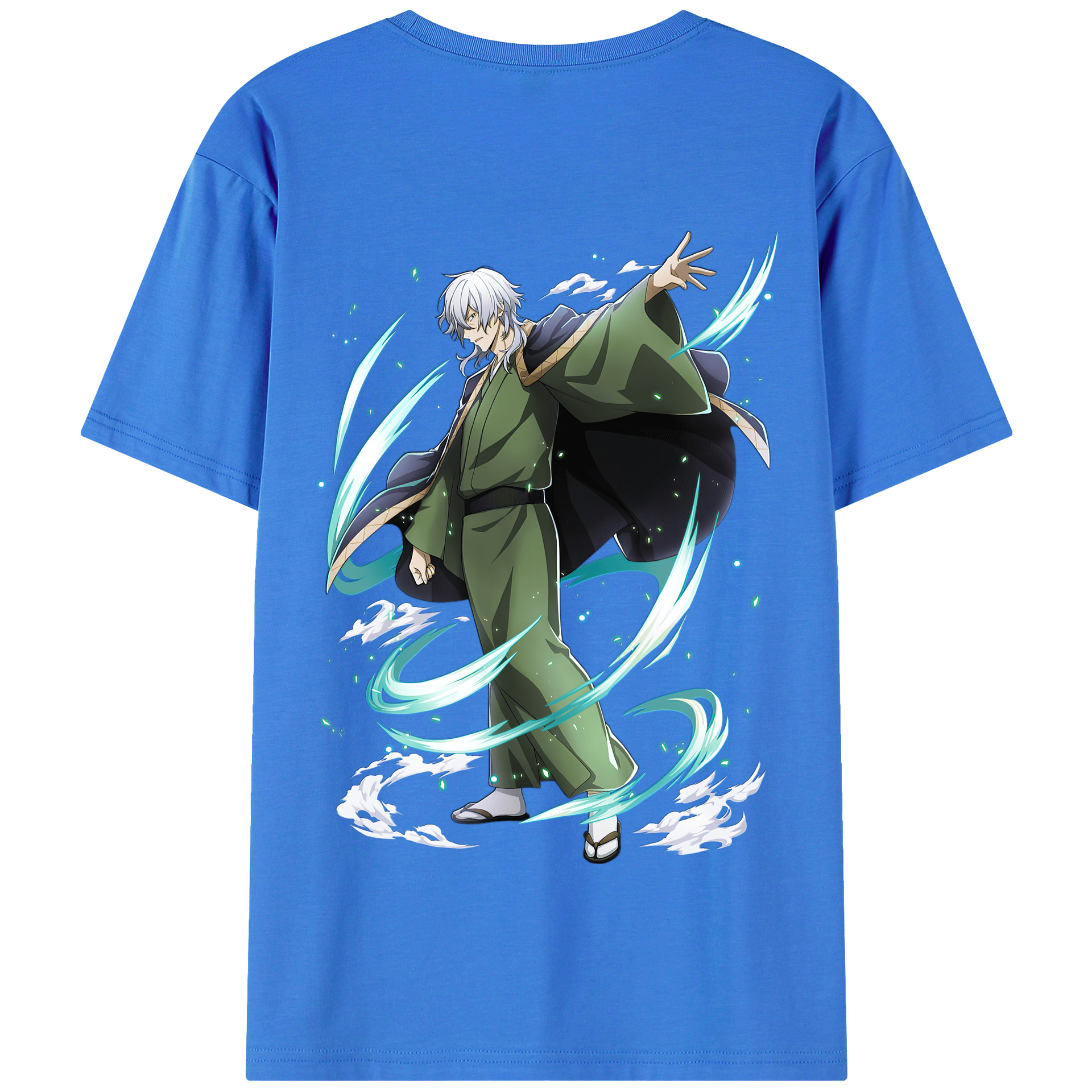 （画像用） 文豪ストレイドッグス Bungo Stray Dogs 綿100％半袖Tシャツ（背面プリント）