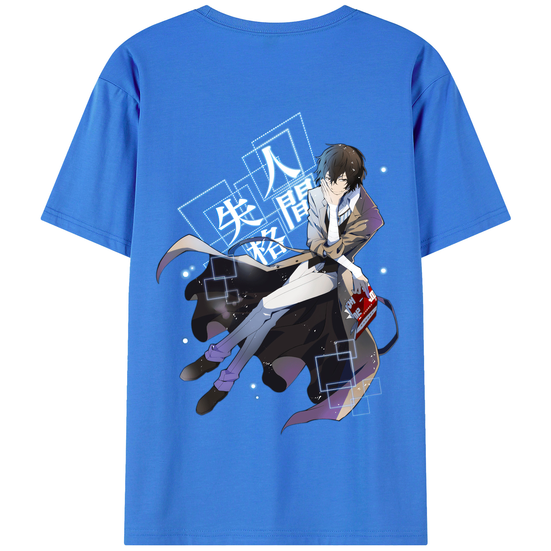 （画像用） 文豪ストレイドッグス Bungo Stray Dogs 綿100％半袖Tシャツ（背面プリント）