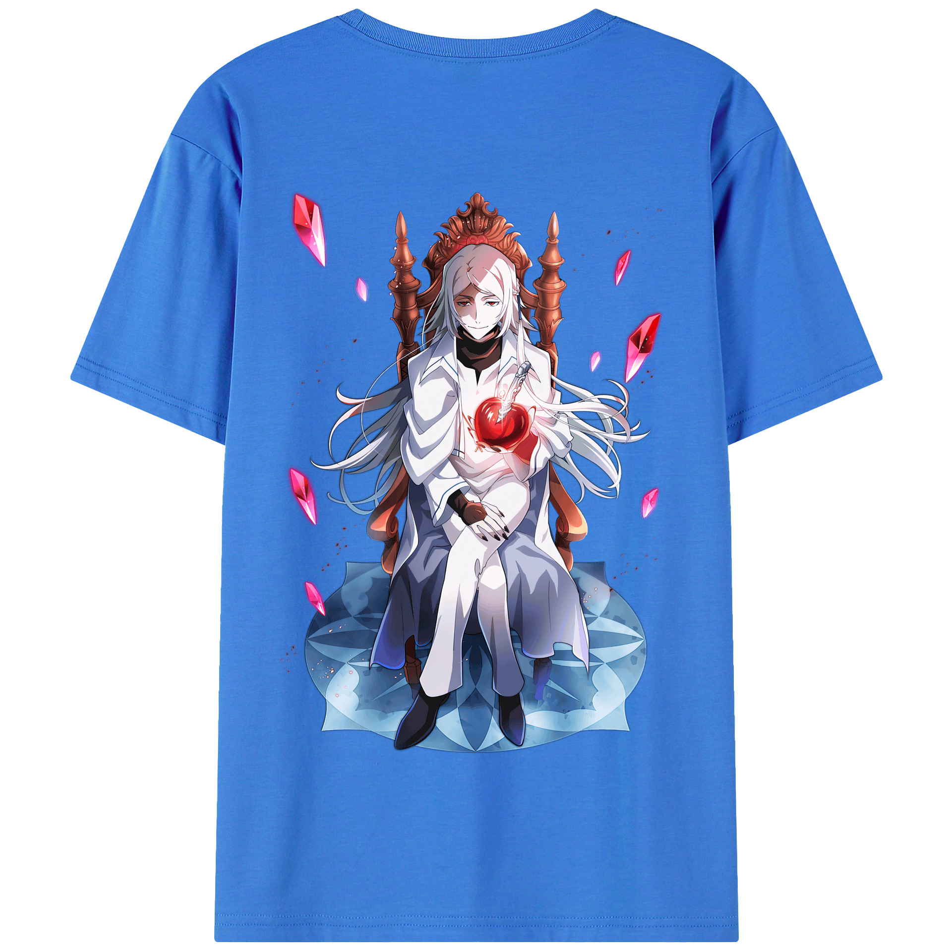 （画像用） 文豪ストレイドッグス Bungo Stray Dogs 綿100％半袖Tシャツ（背面プリント）