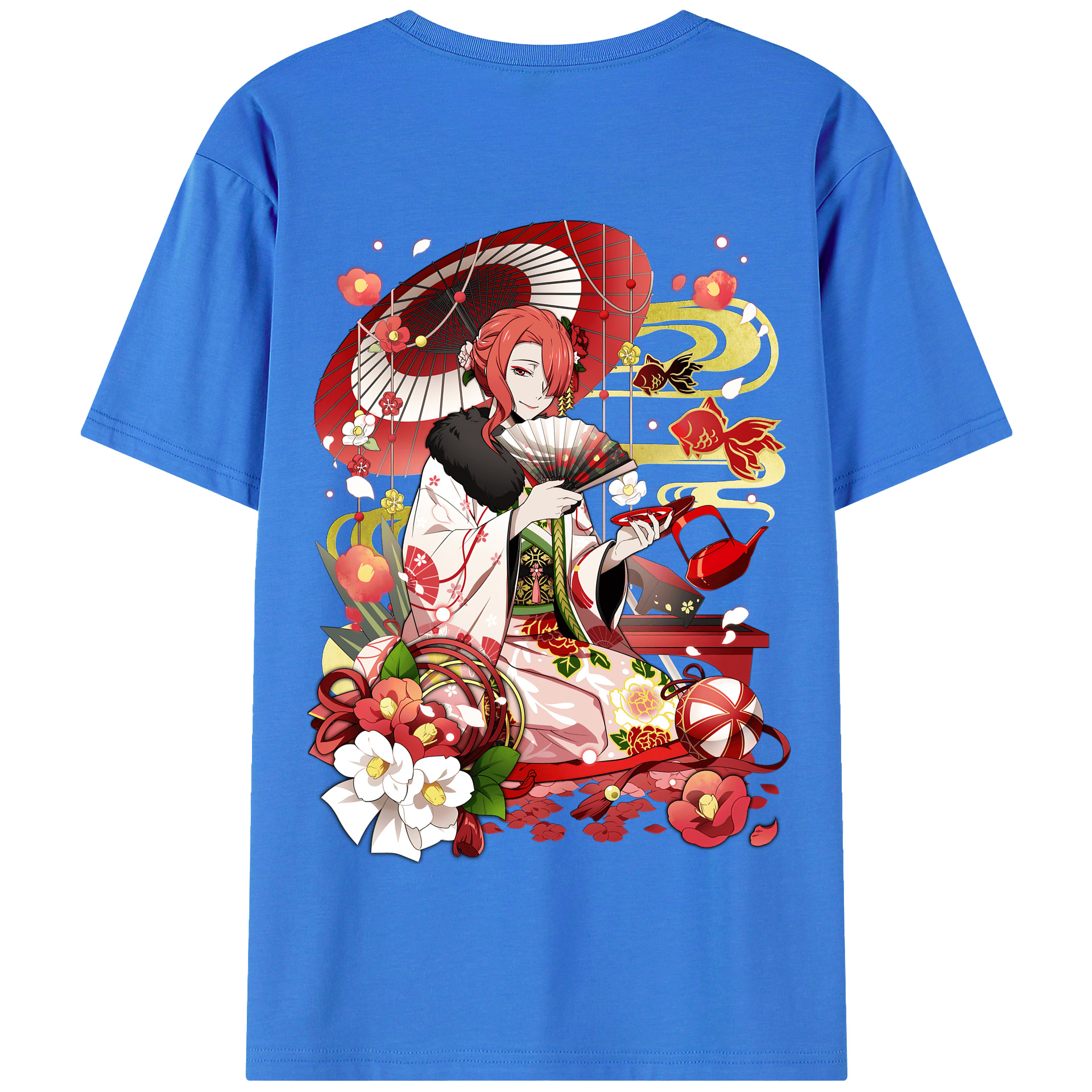 （画像用） 文豪ストレイドッグス Bungo Stray Dogs 綿100％半袖Tシャツ（背面プリント）