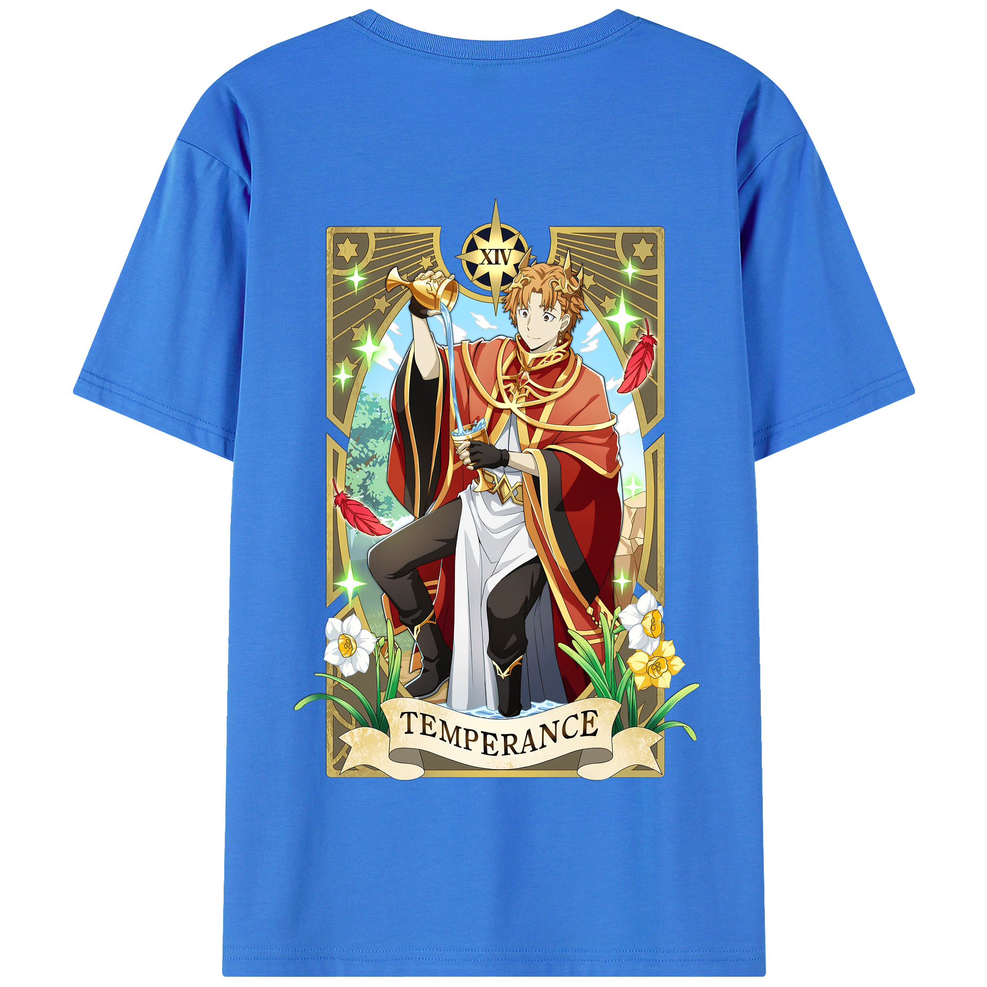 （画像用） 文豪ストレイドッグス Bungo Stray Dogs 綿100％半袖Tシャツ（背面プリント）