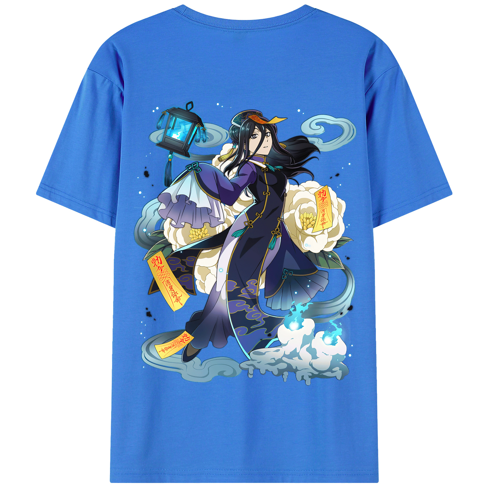 （画像用） 文豪ストレイドッグス Bungo Stray Dogs 綿100％半袖Tシャツ（背面プリント）