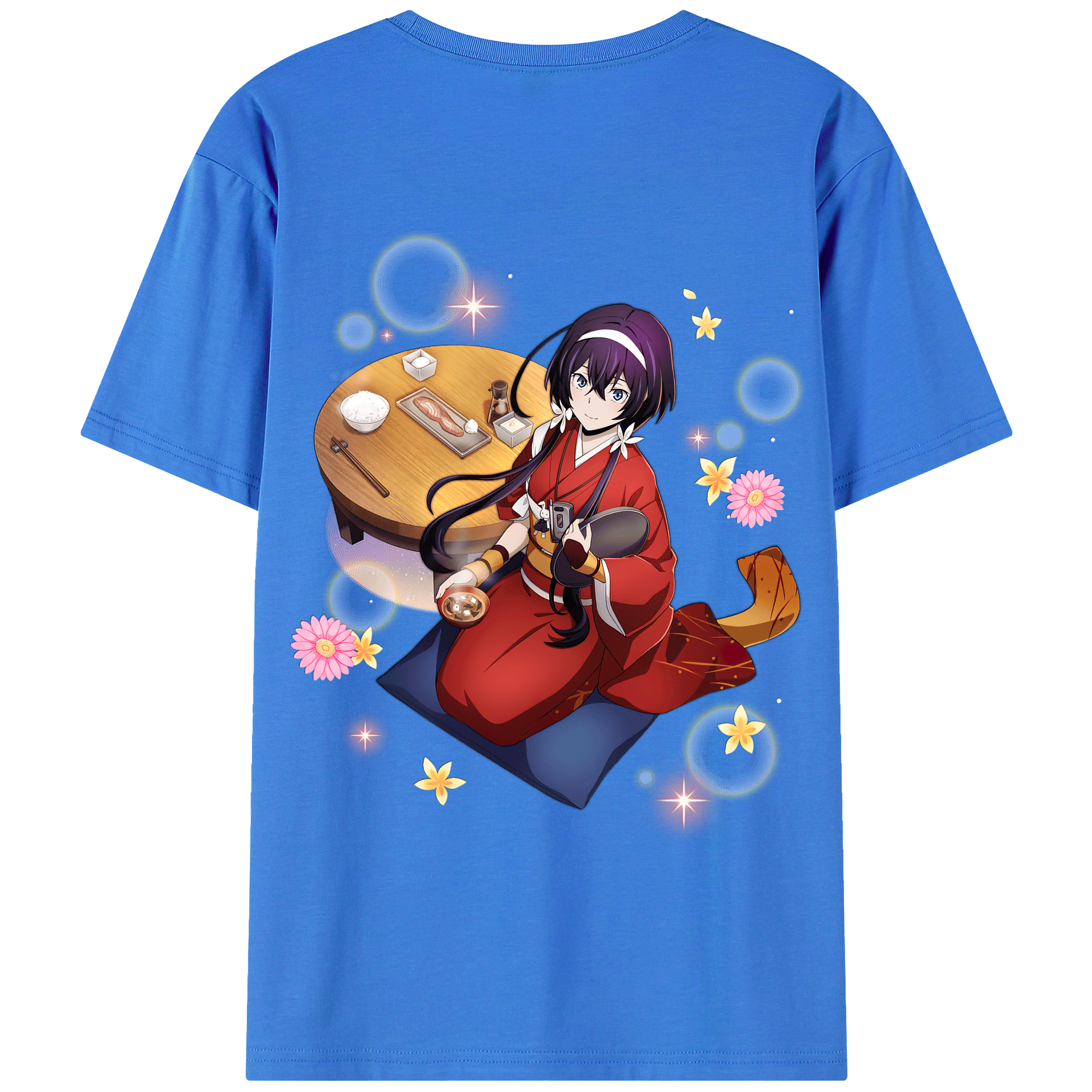 （画像用） 文豪ストレイドッグス Bungo Stray Dogs 綿100％半袖Tシャツ（背面プリント）