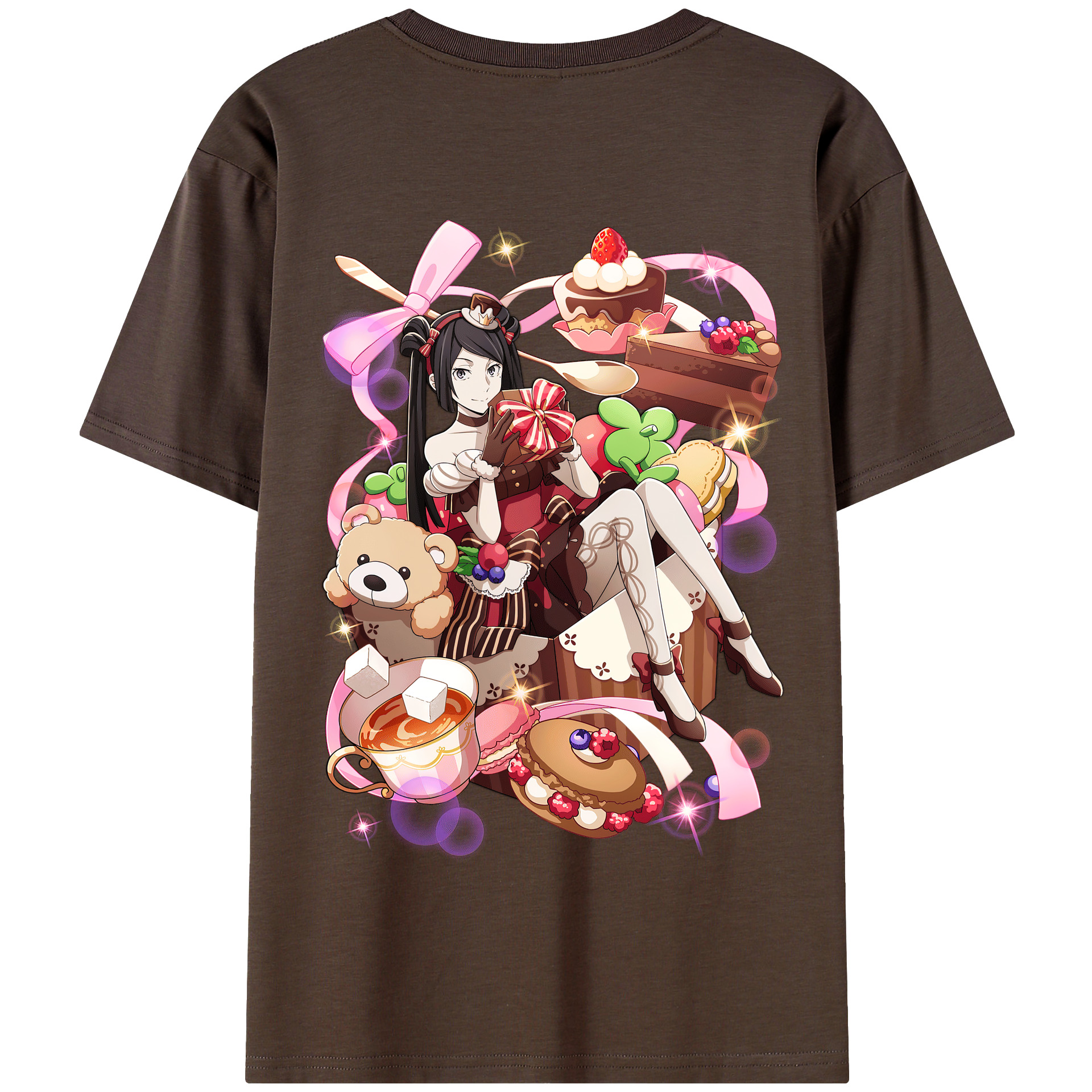 （画像用） 文豪ストレイドッグス Bungo Stray Dogs 綿100％半袖Tシャツ（背面プリント）