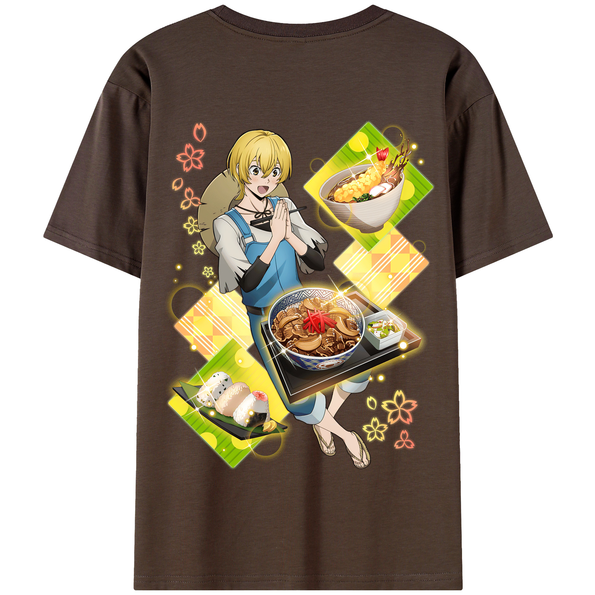 （画像用） 文豪ストレイドッグス Bungo Stray Dogs 綿100％半袖Tシャツ（背面プリント）