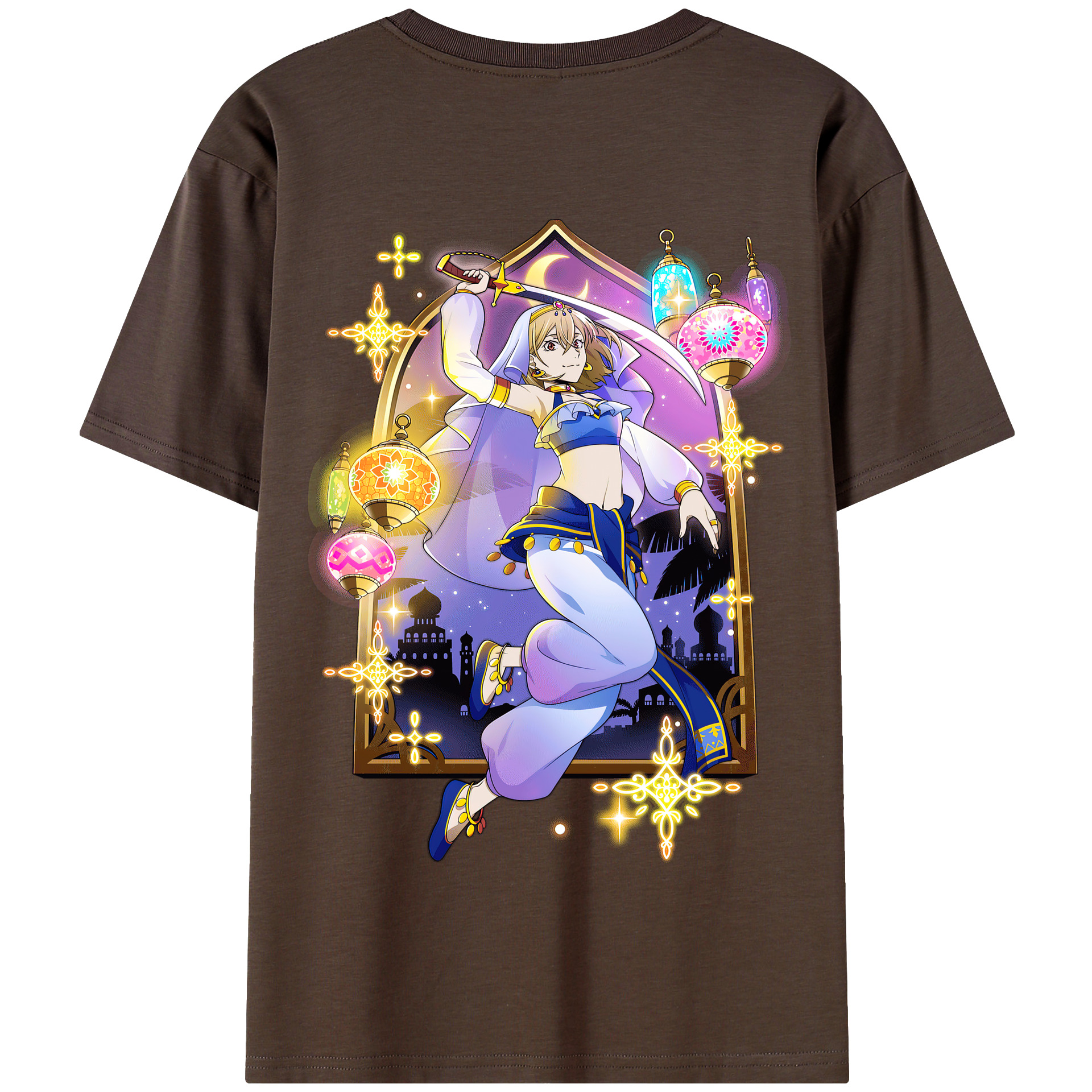 （画像用） 文豪ストレイドッグス Bungo Stray Dogs 綿100％半袖Tシャツ（背面プリント）