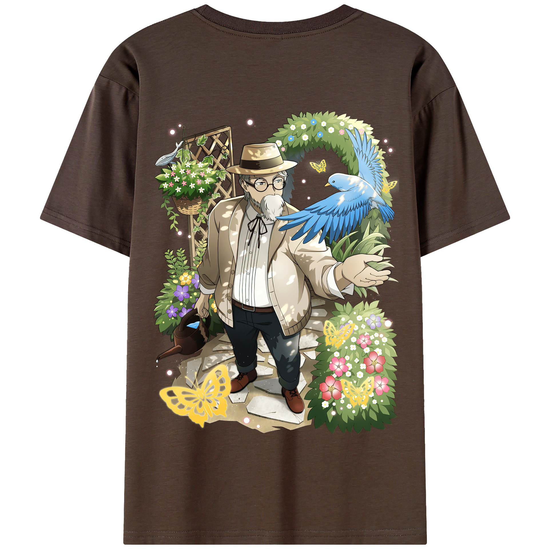 （画像用） 文豪ストレイドッグス Bungo Stray Dogs 綿100％半袖Tシャツ（背面プリント）