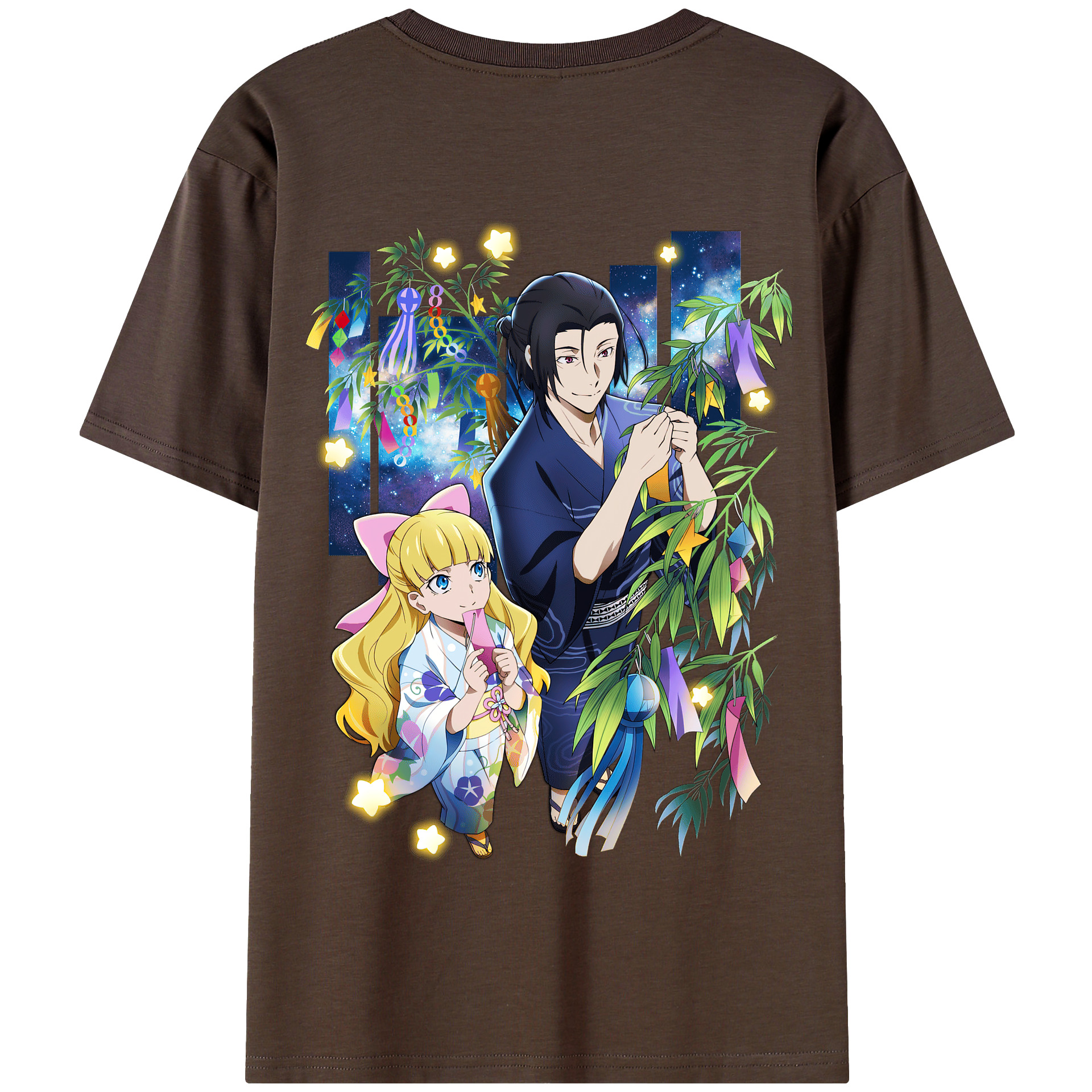 （画像用） 文豪ストレイドッグス Bungo Stray Dogs 綿100％半袖Tシャツ（背面プリント）