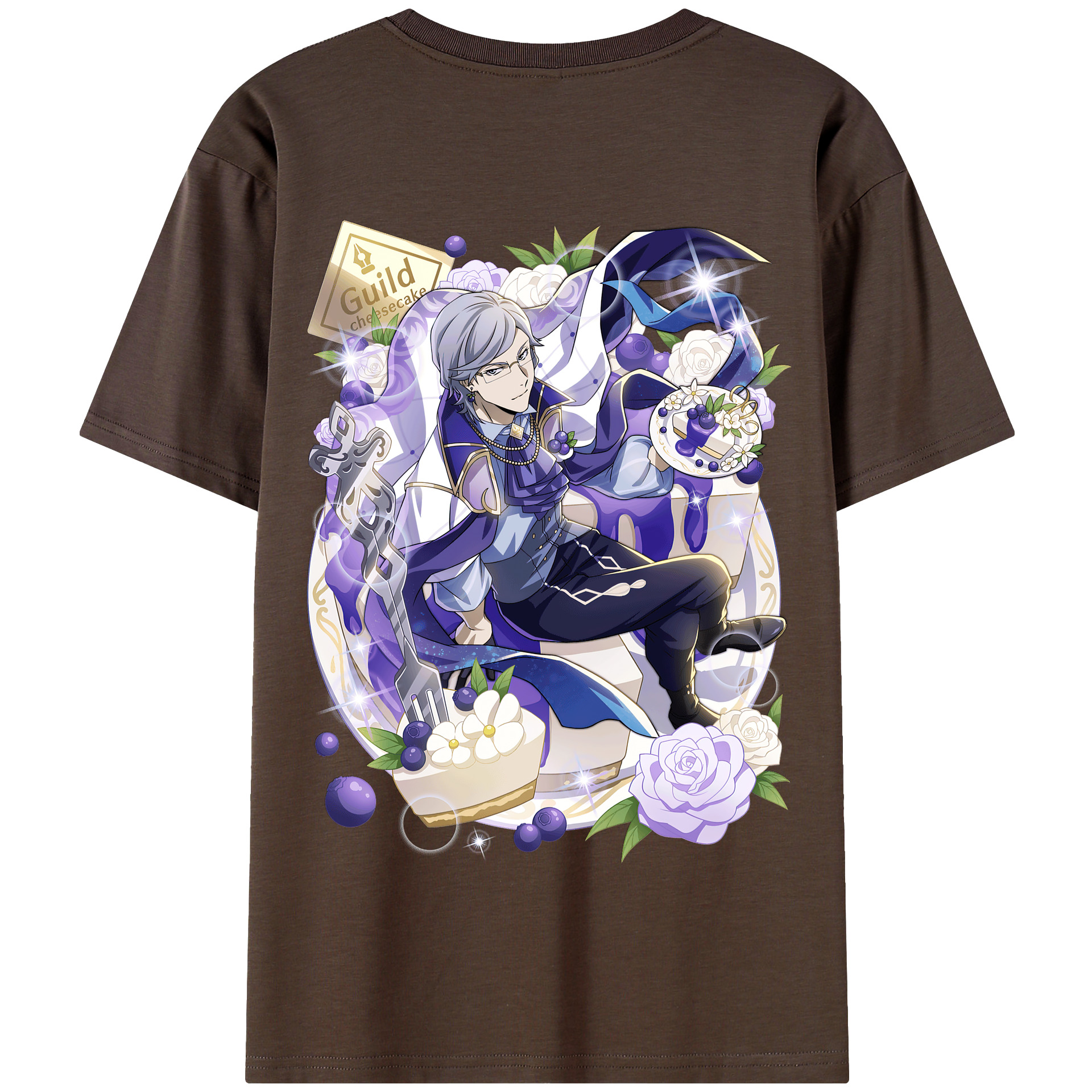 （画像用） 文豪ストレイドッグス Bungo Stray Dogs 綿100％半袖Tシャツ（背面プリント）