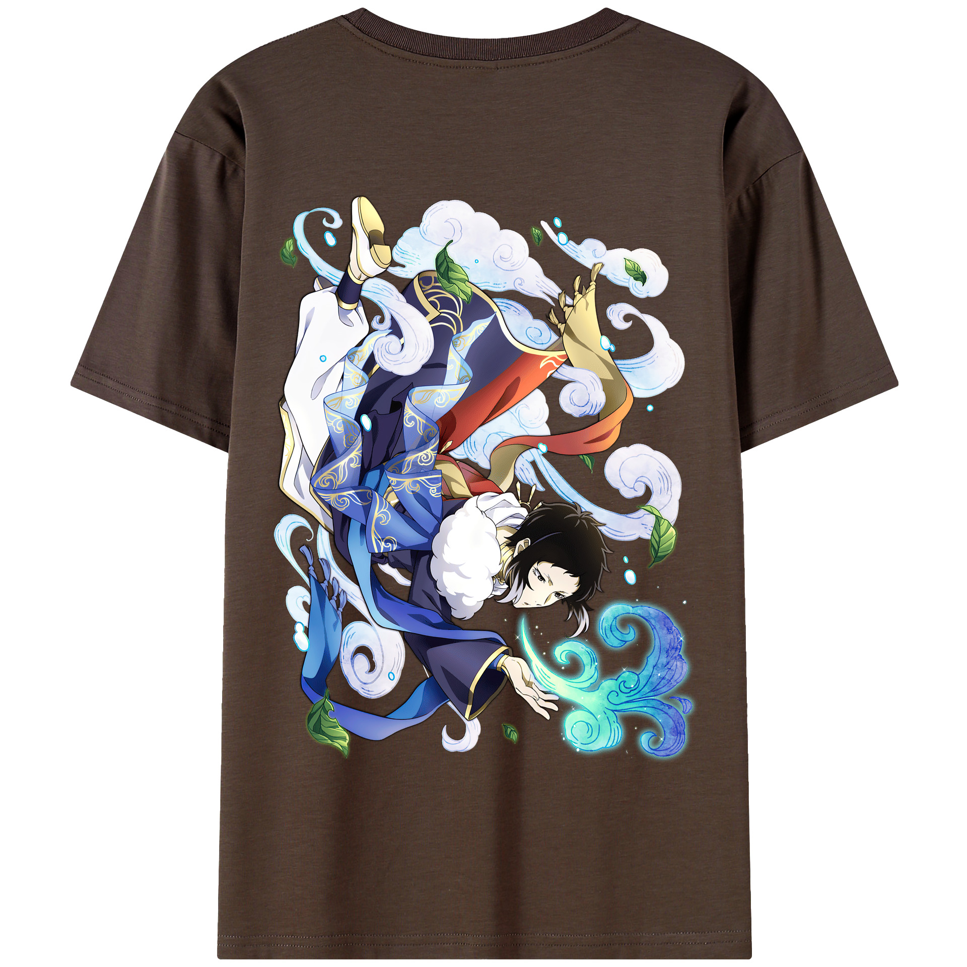 （画像用） 文豪ストレイドッグス Bungo Stray Dogs 綿100％半袖Tシャツ（背面プリント）