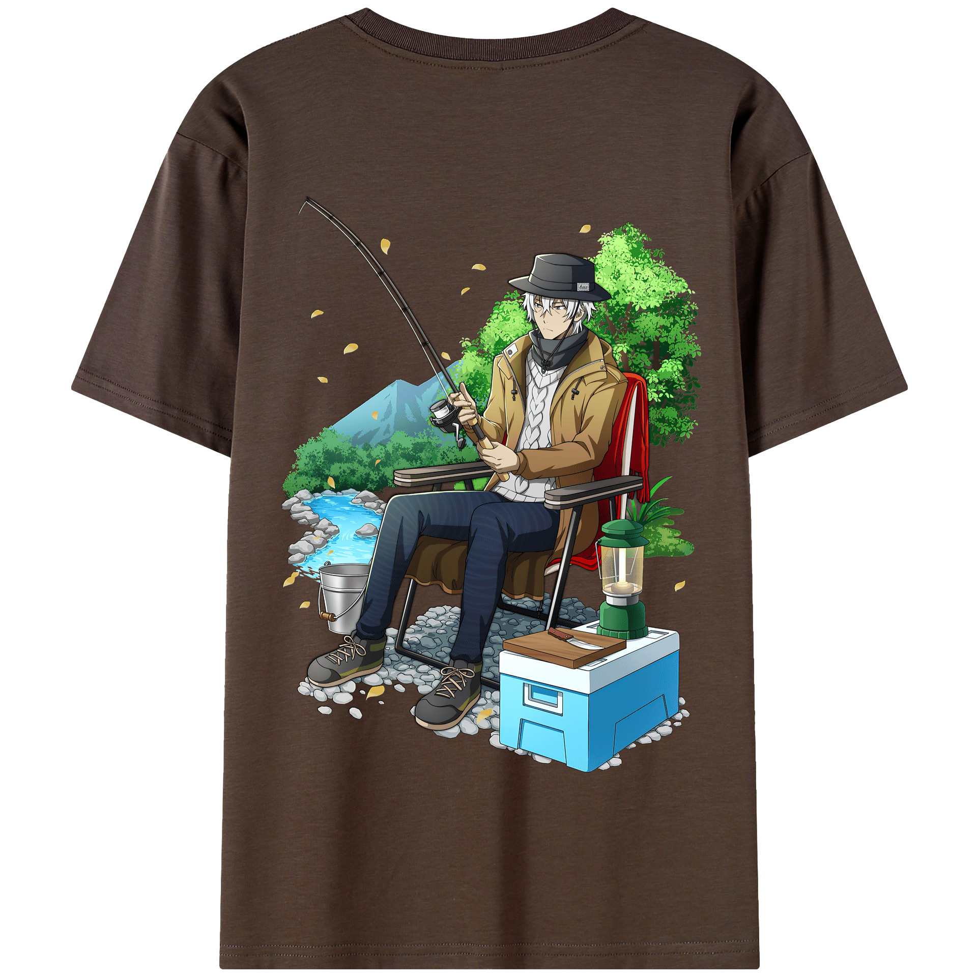 （画像用） 文豪ストレイドッグス Bungo Stray Dogs 綿100％半袖Tシャツ（背面プリント）