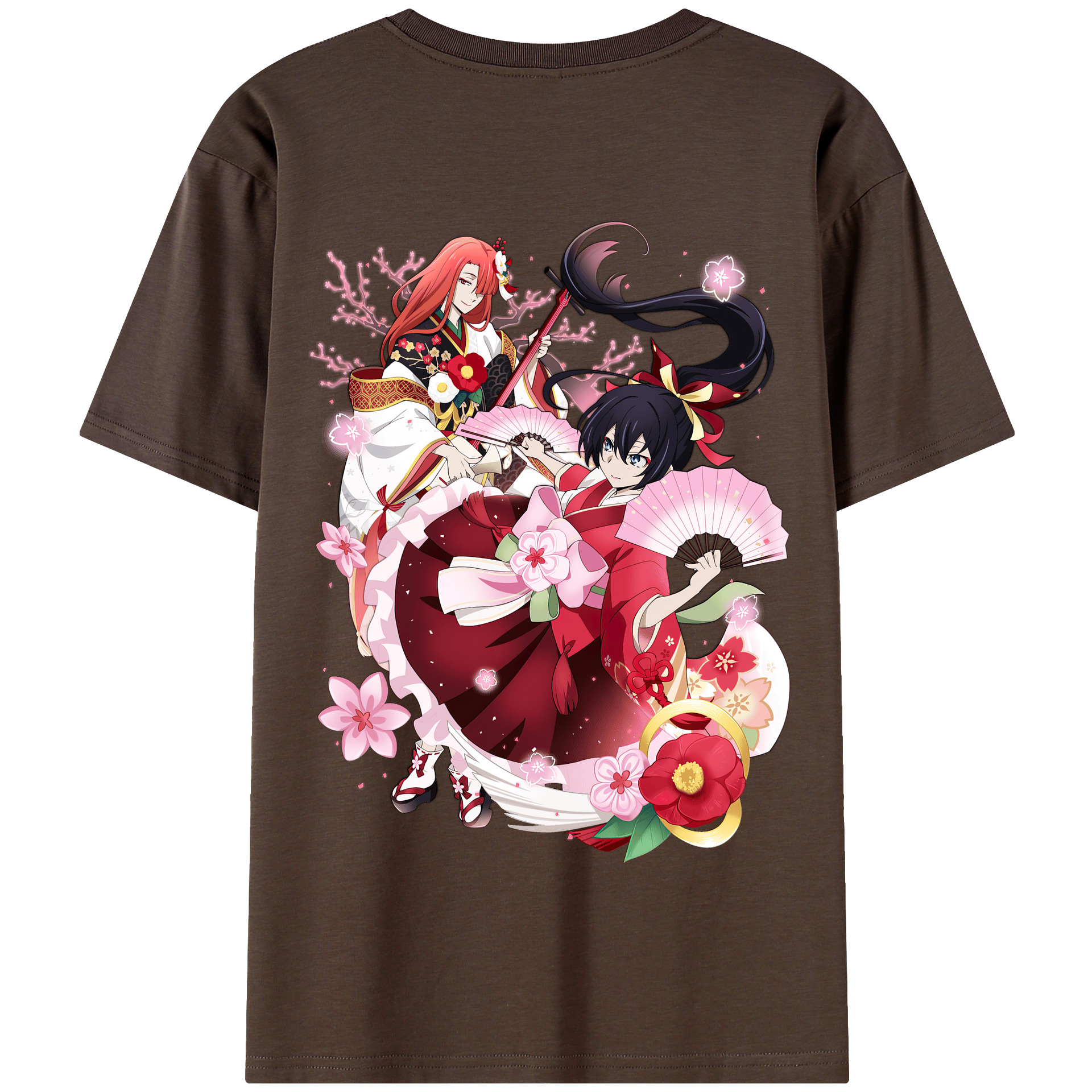 （画像用） 文豪ストレイドッグス Bungo Stray Dogs 綿100％半袖Tシャツ（背面プリント）